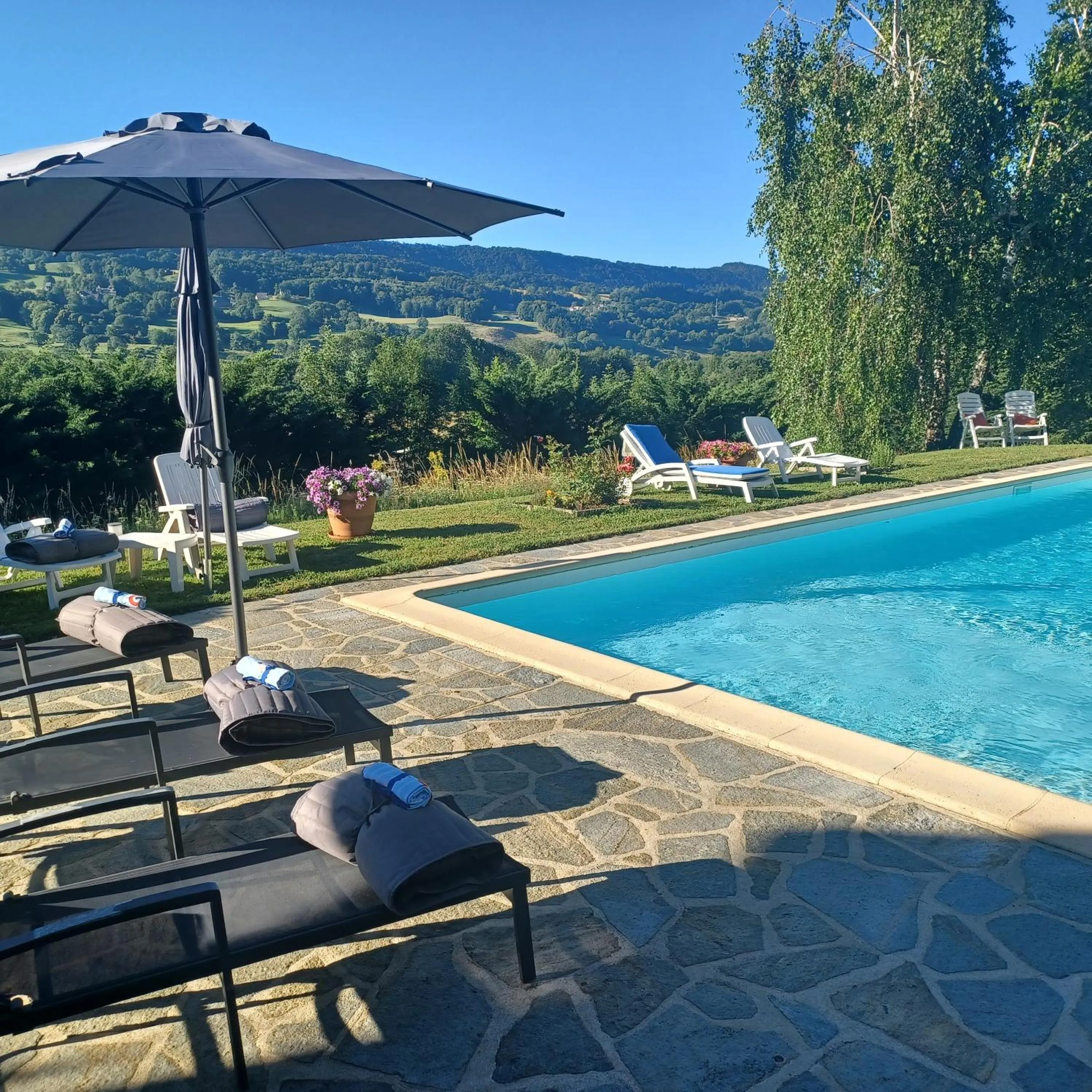 Natural landscape in La Grange de Lily