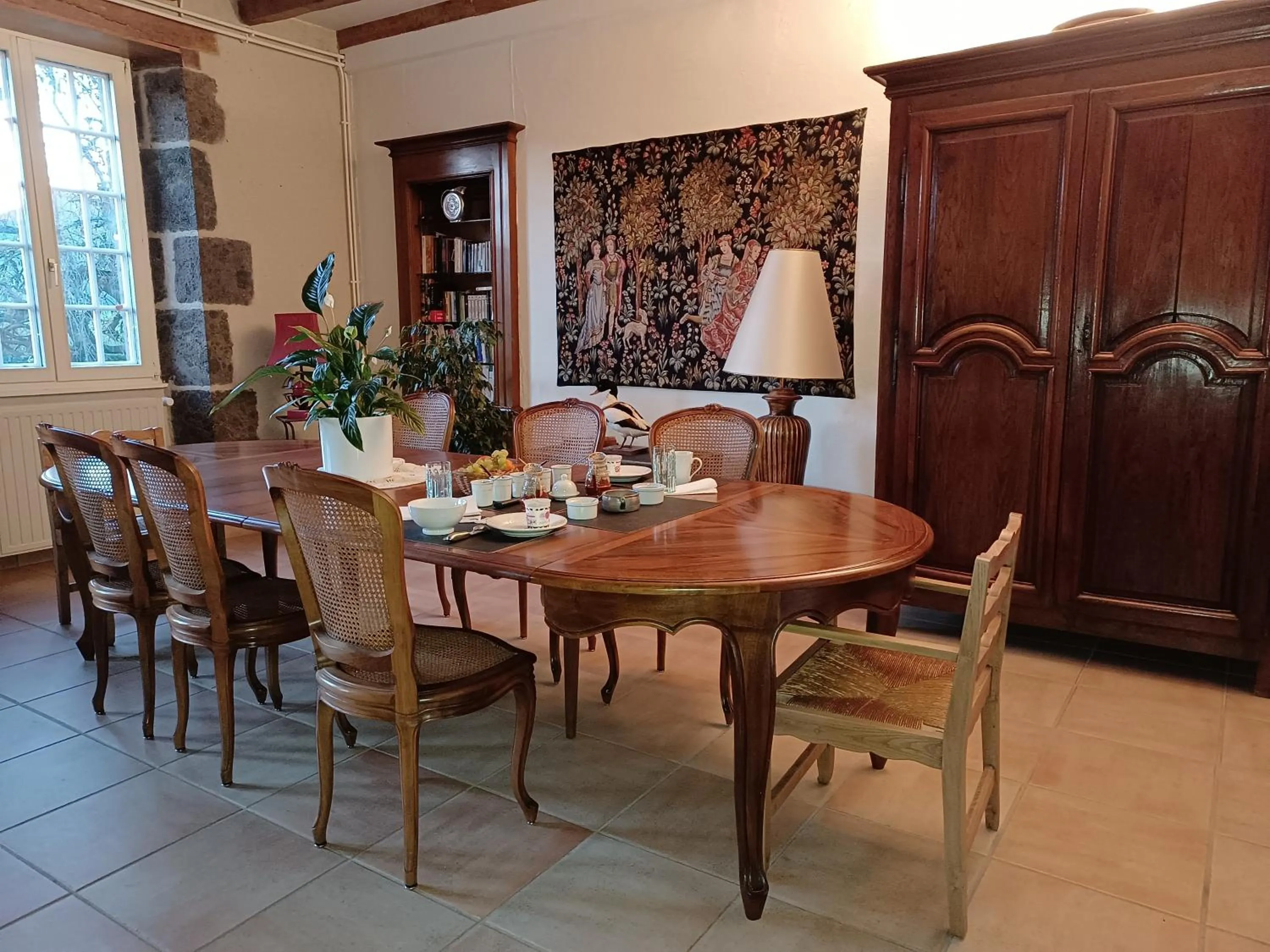 Breakfast in La Grange de Lily