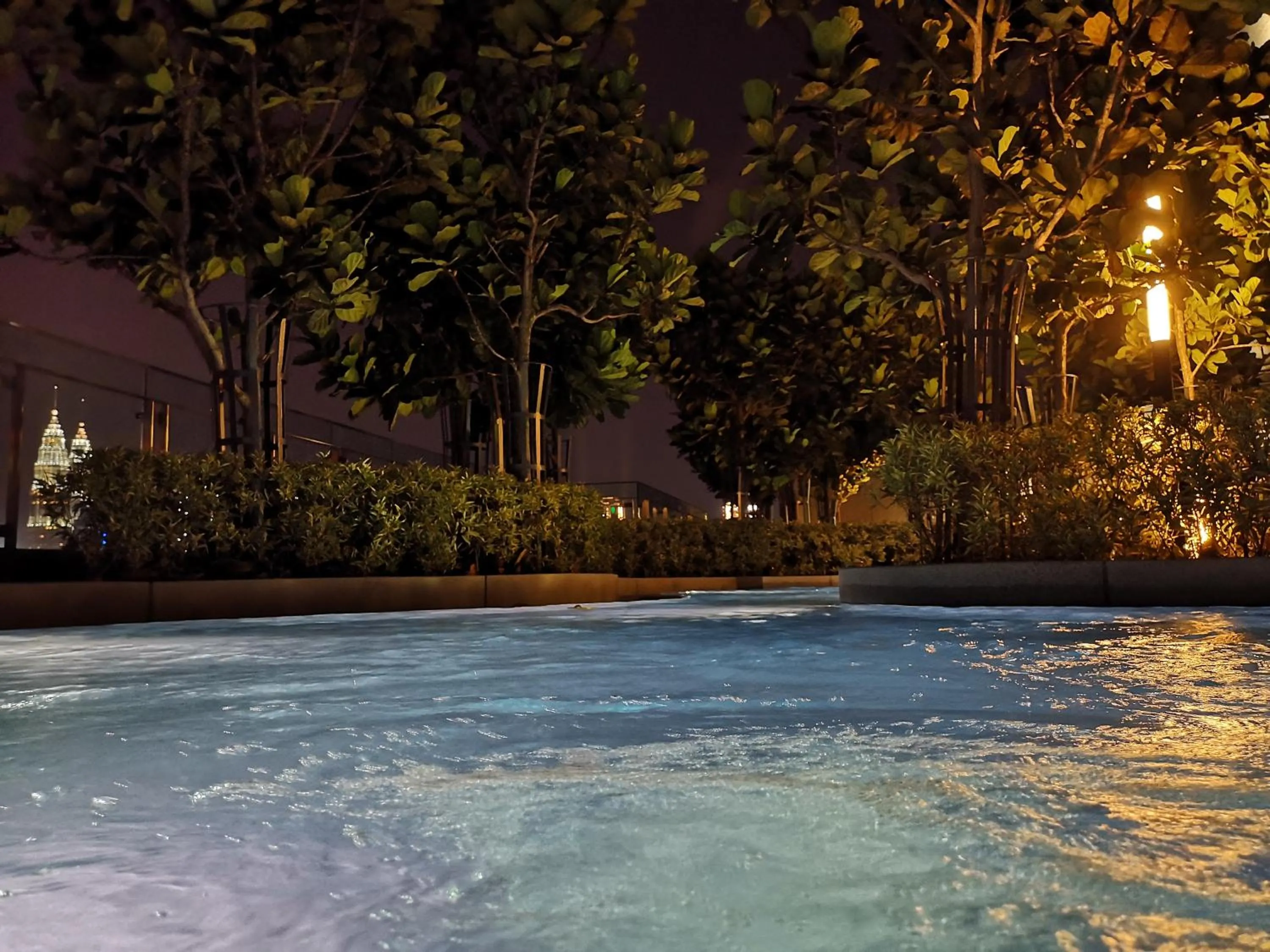 Swimming pool in Infini Suites@ The Robertson Bukit Bintang