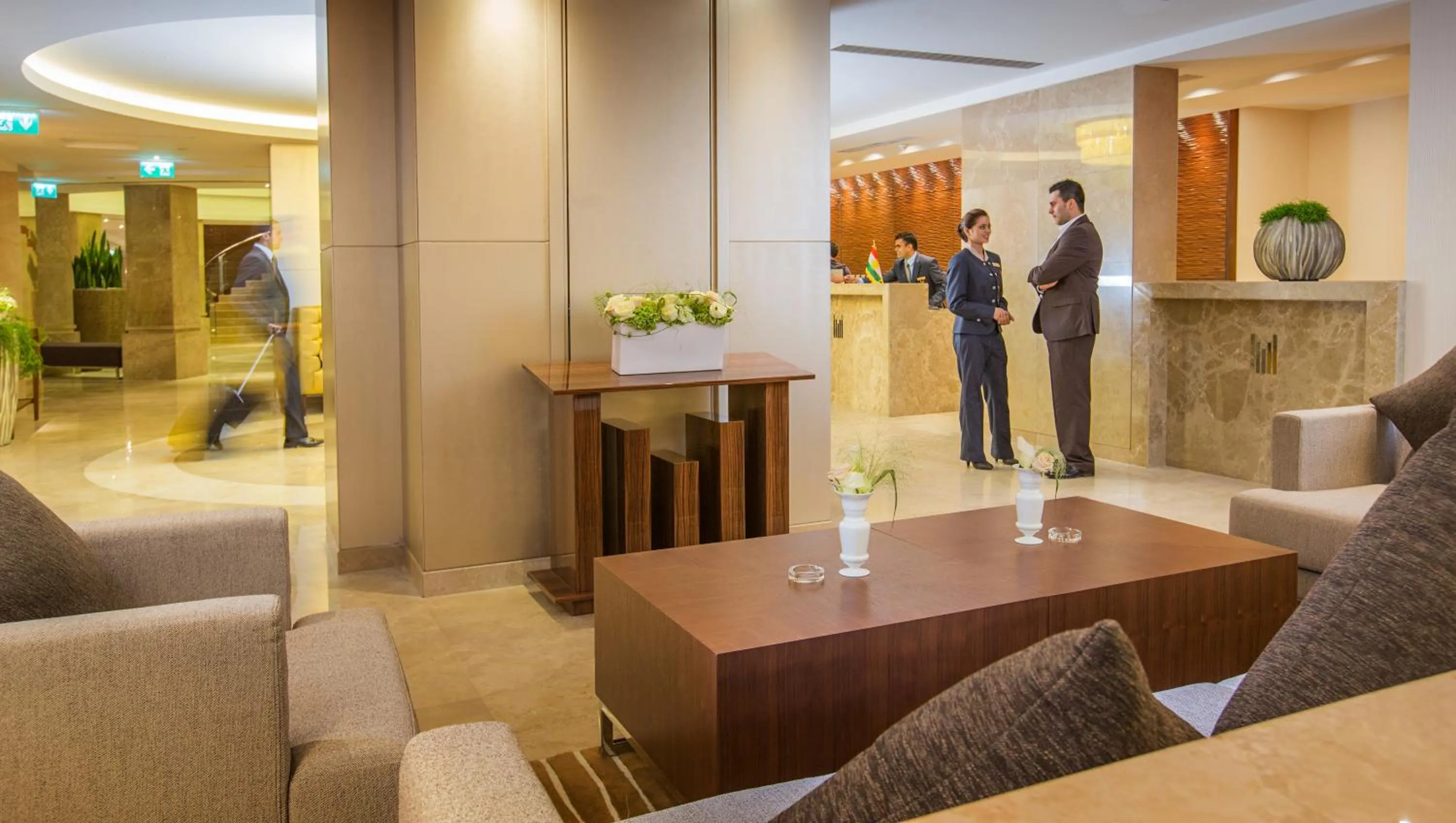 Lobby or reception in Millennium Kurdistan Hotel & Spa