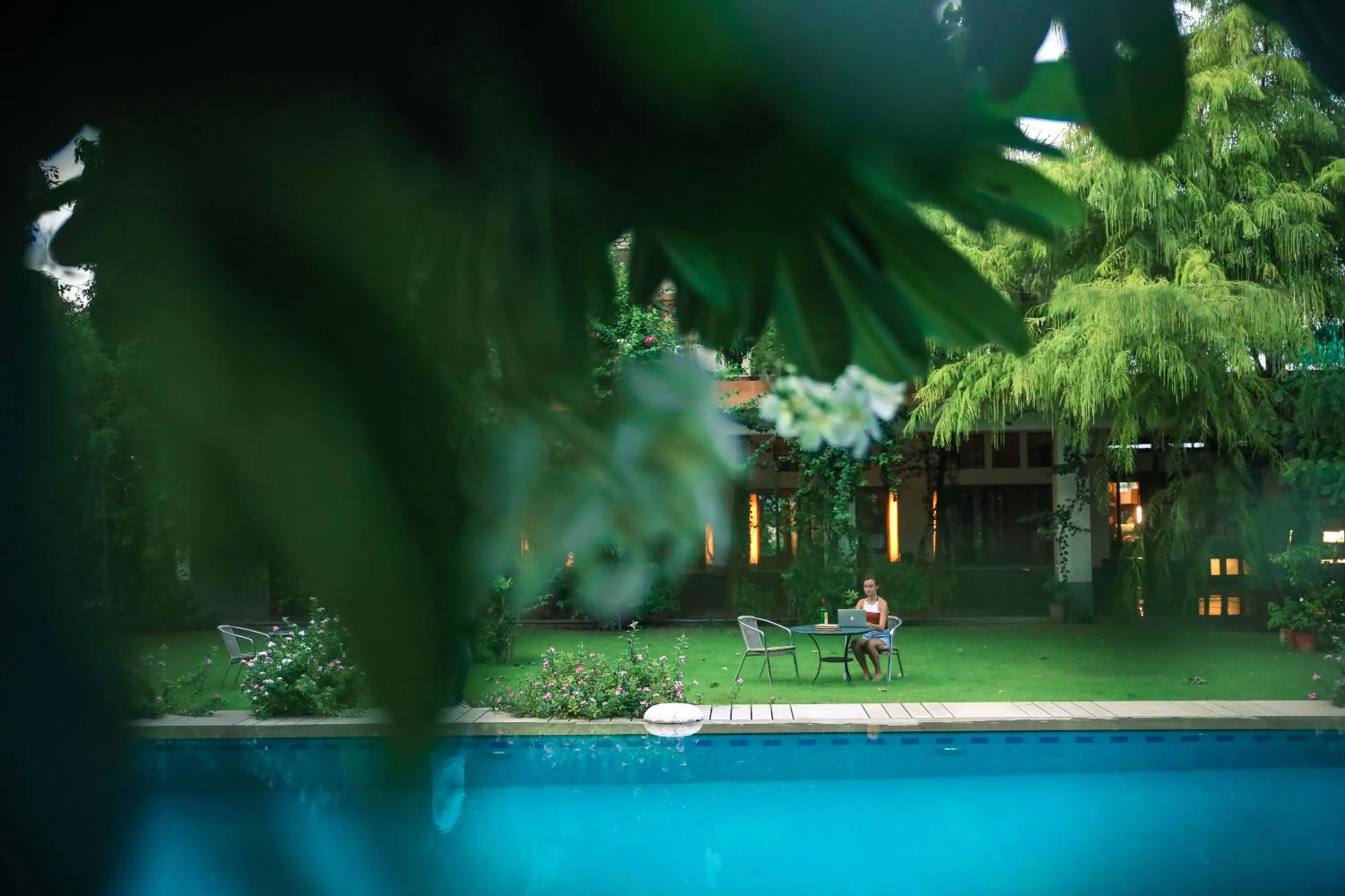 Natural landscape in PushkarOrganic - Lux farm resort with pool