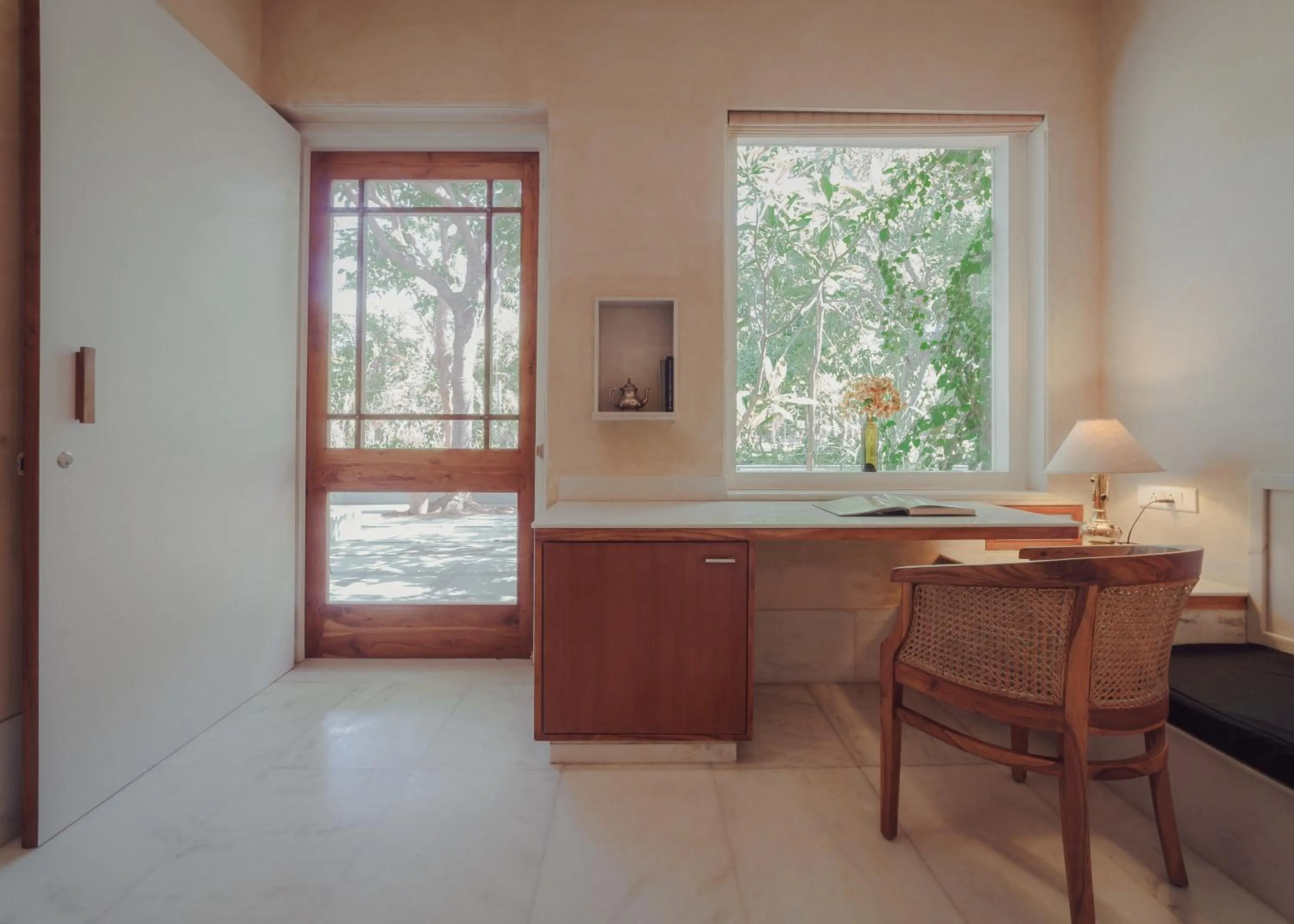 View (from property/room) in PushkarOrganic - Lux farm resort with pool