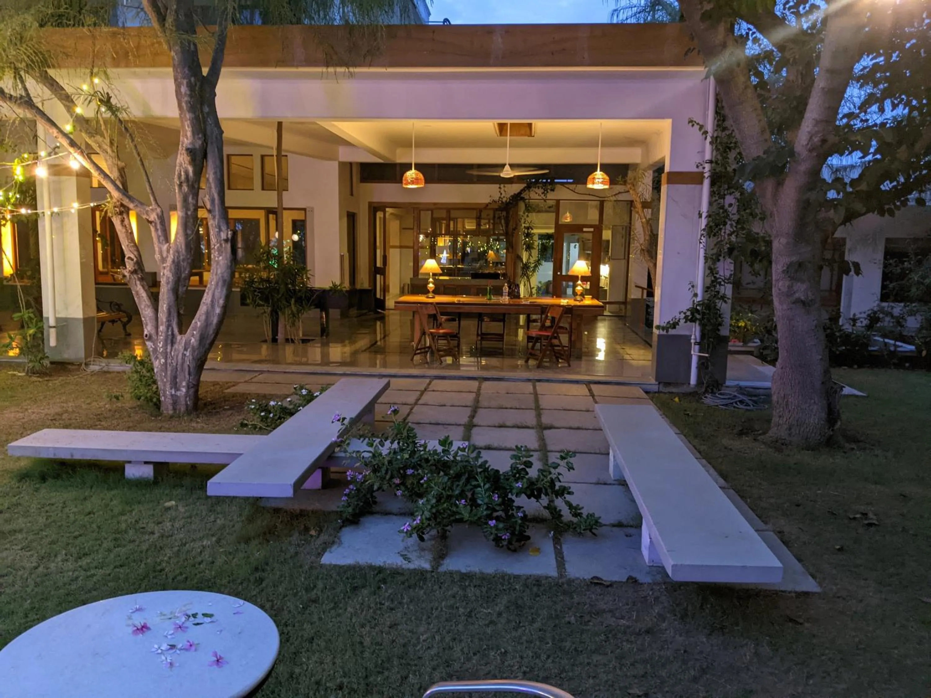 Property building in PushkarOrganic - Lux farm resort with pool