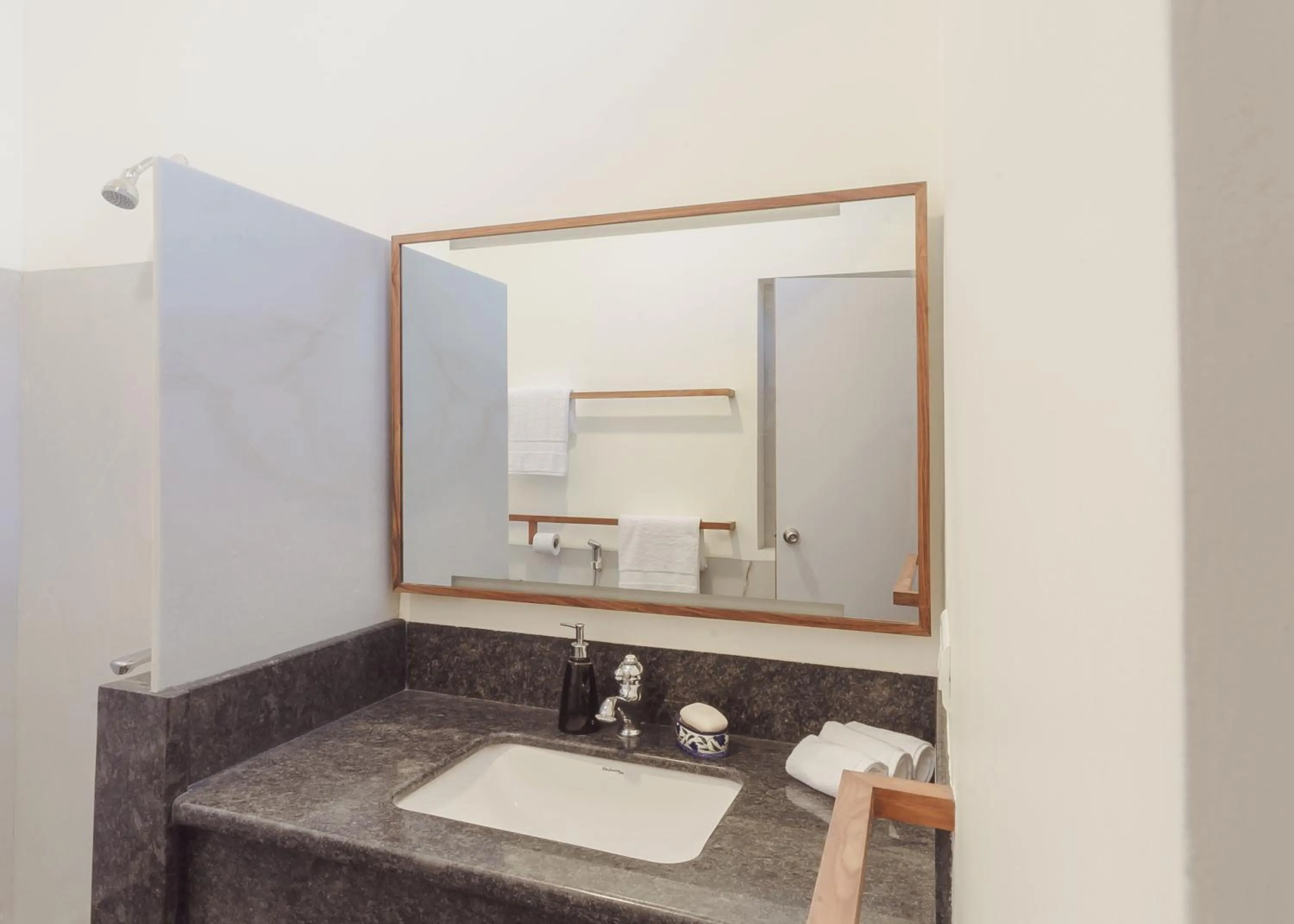 Bathroom in PushkarOrganic - Lux farm resort with pool