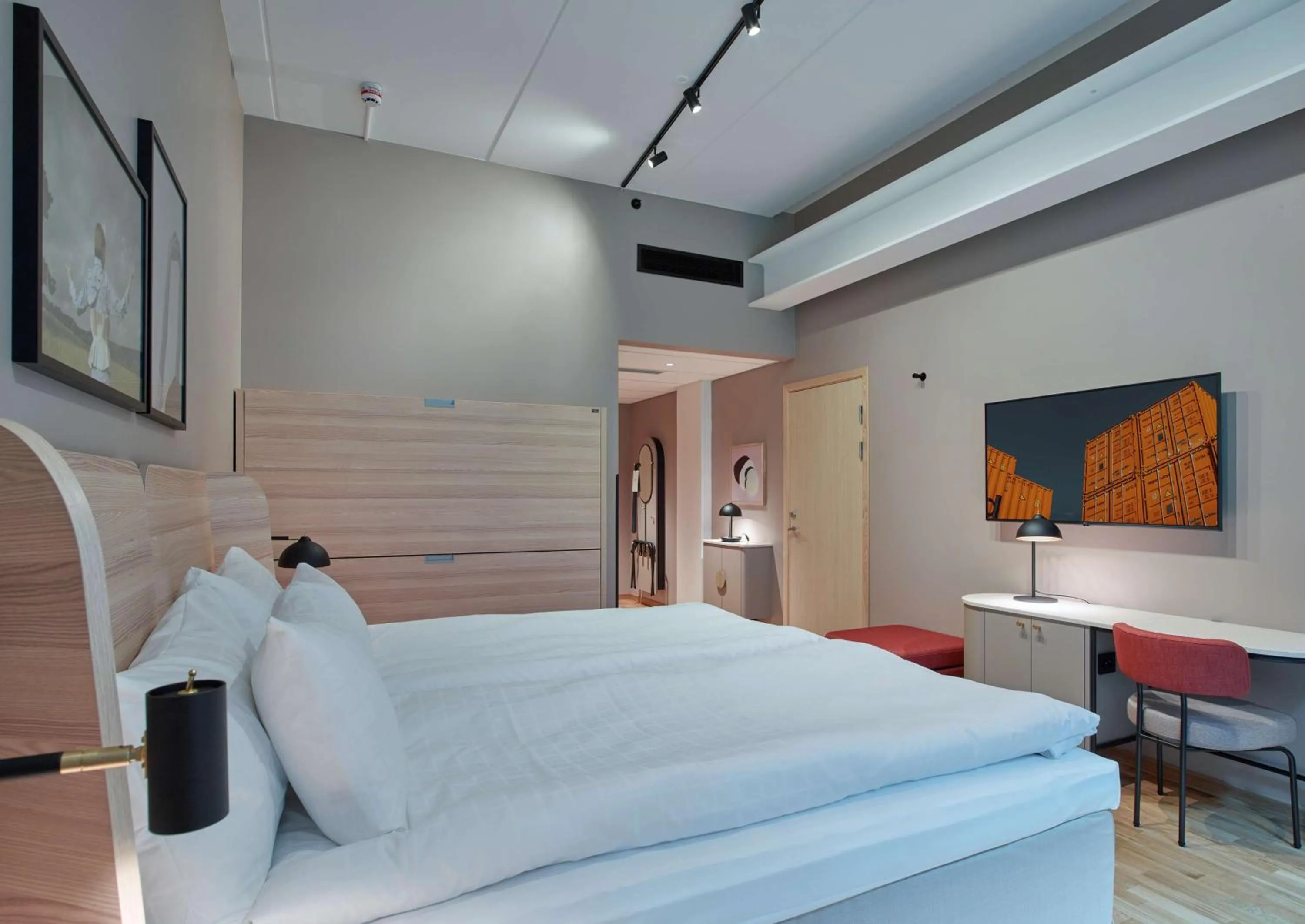 Bedroom, Bed in Scandic Göteborg Central