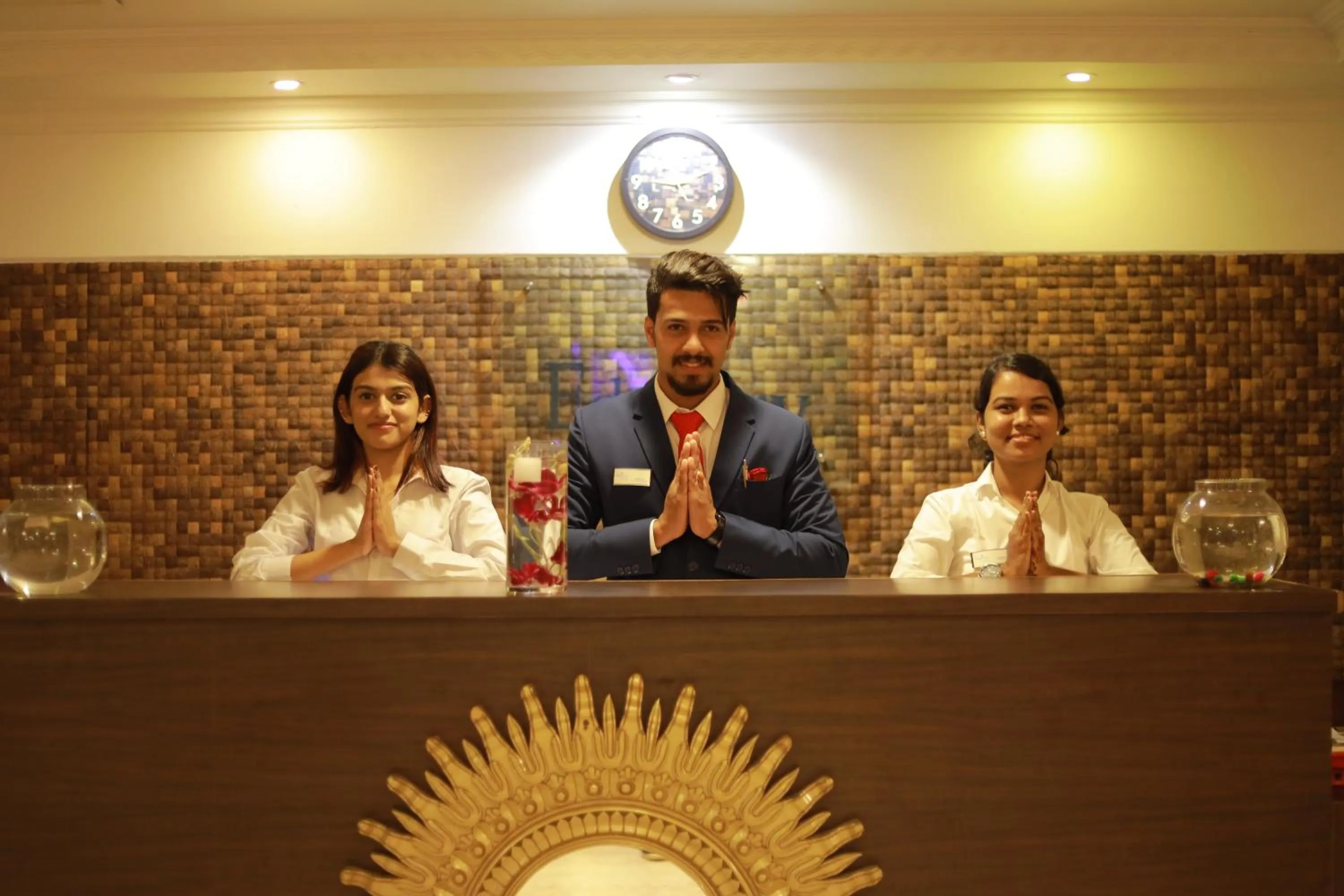 Staff in Hotel Edassery Mansion