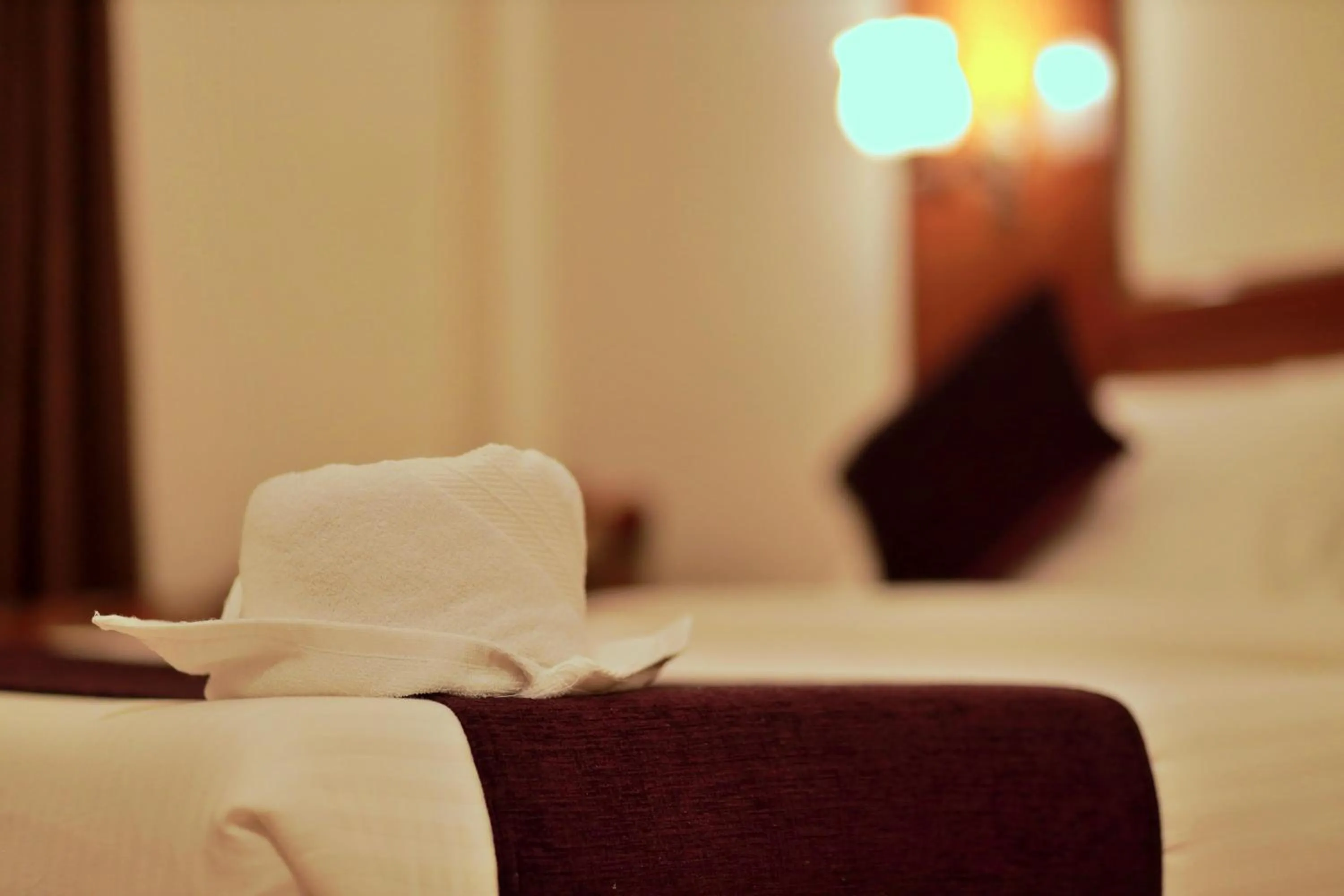 Bed in Hotel Edassery Mansion