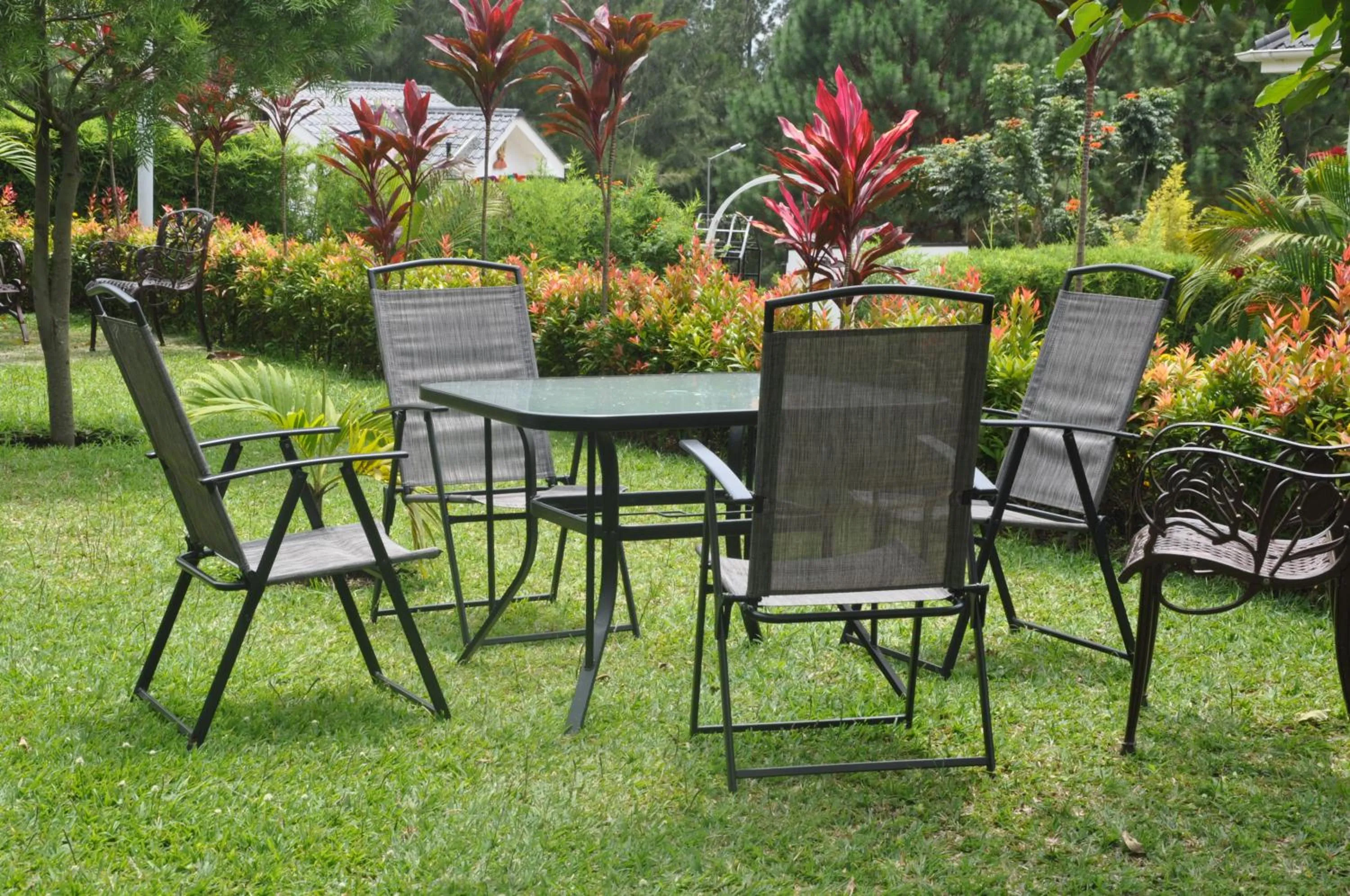 Patio in Home Bliss Hotel- Fort portal Uganda