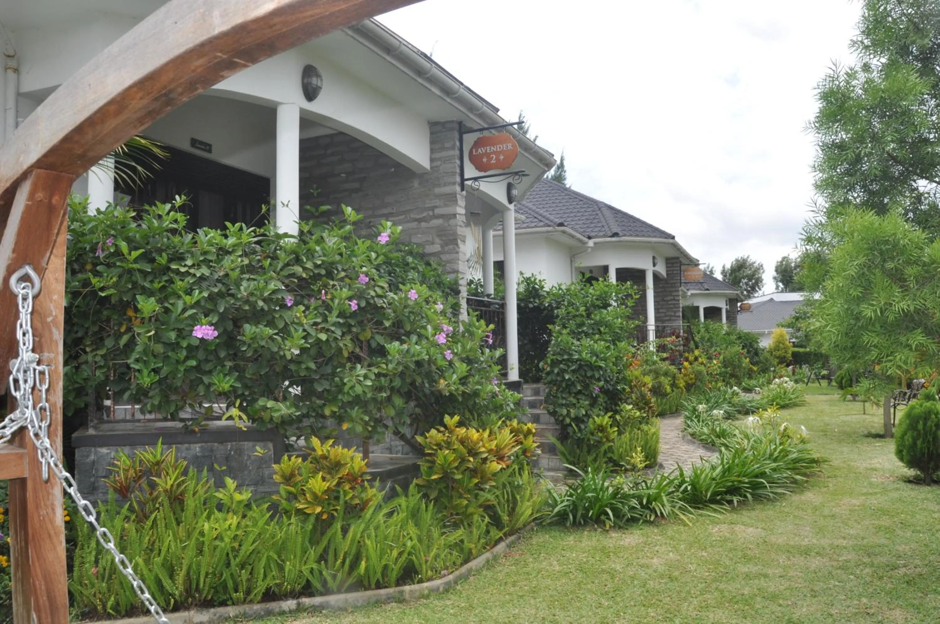 Garden in Home Bliss Hotel- Fort portal Uganda