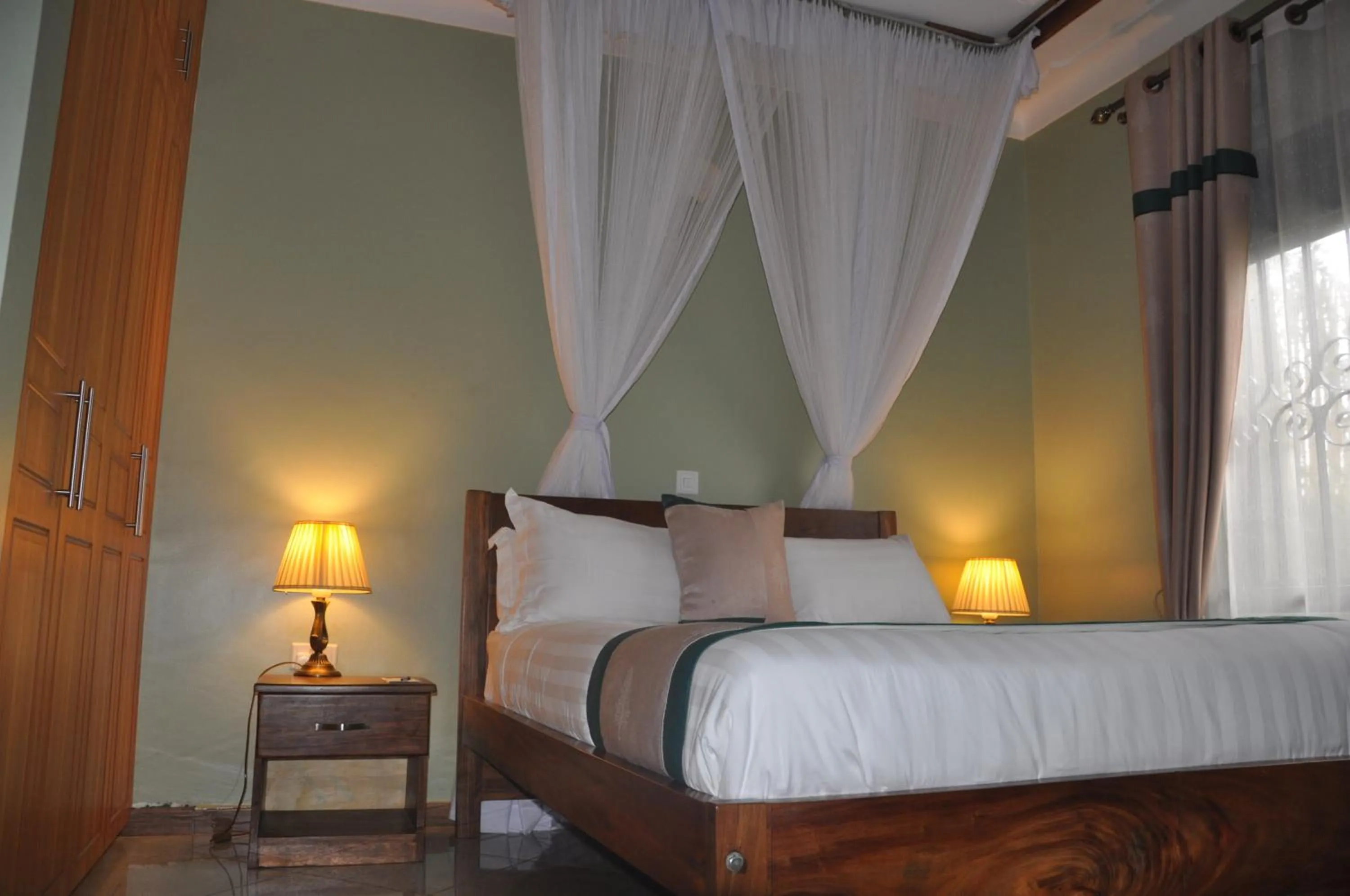 Bed in Home Bliss Hotel- Fort portal Uganda