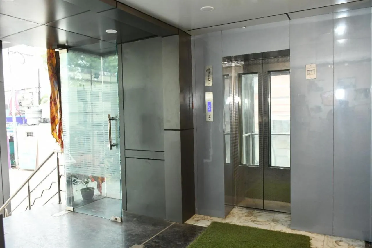 Facade/entrance in Hotel Tridev Grand