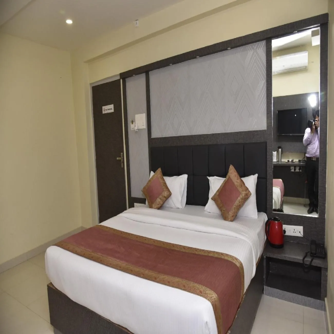 Bedroom, Bed in Hotel Tridev Grand