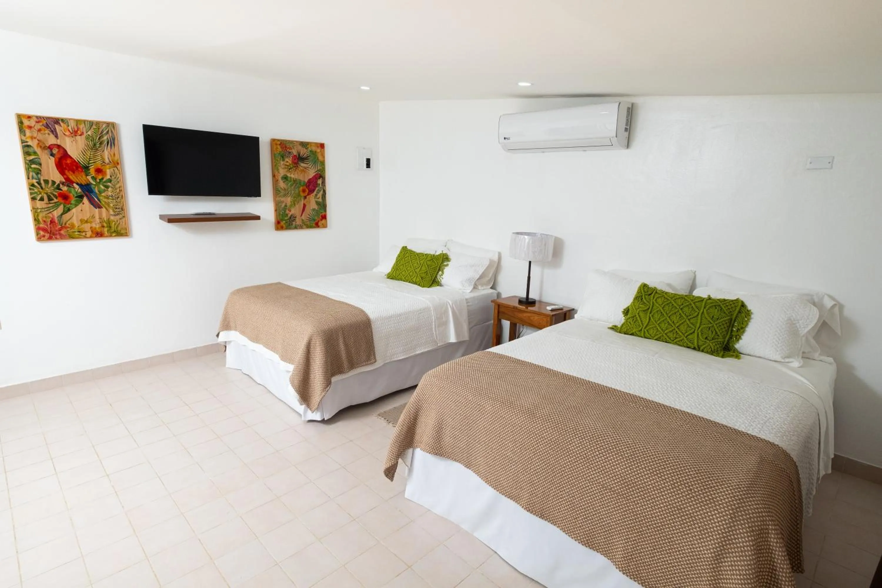 Bed in Angeli Gardens Boutique Hotel