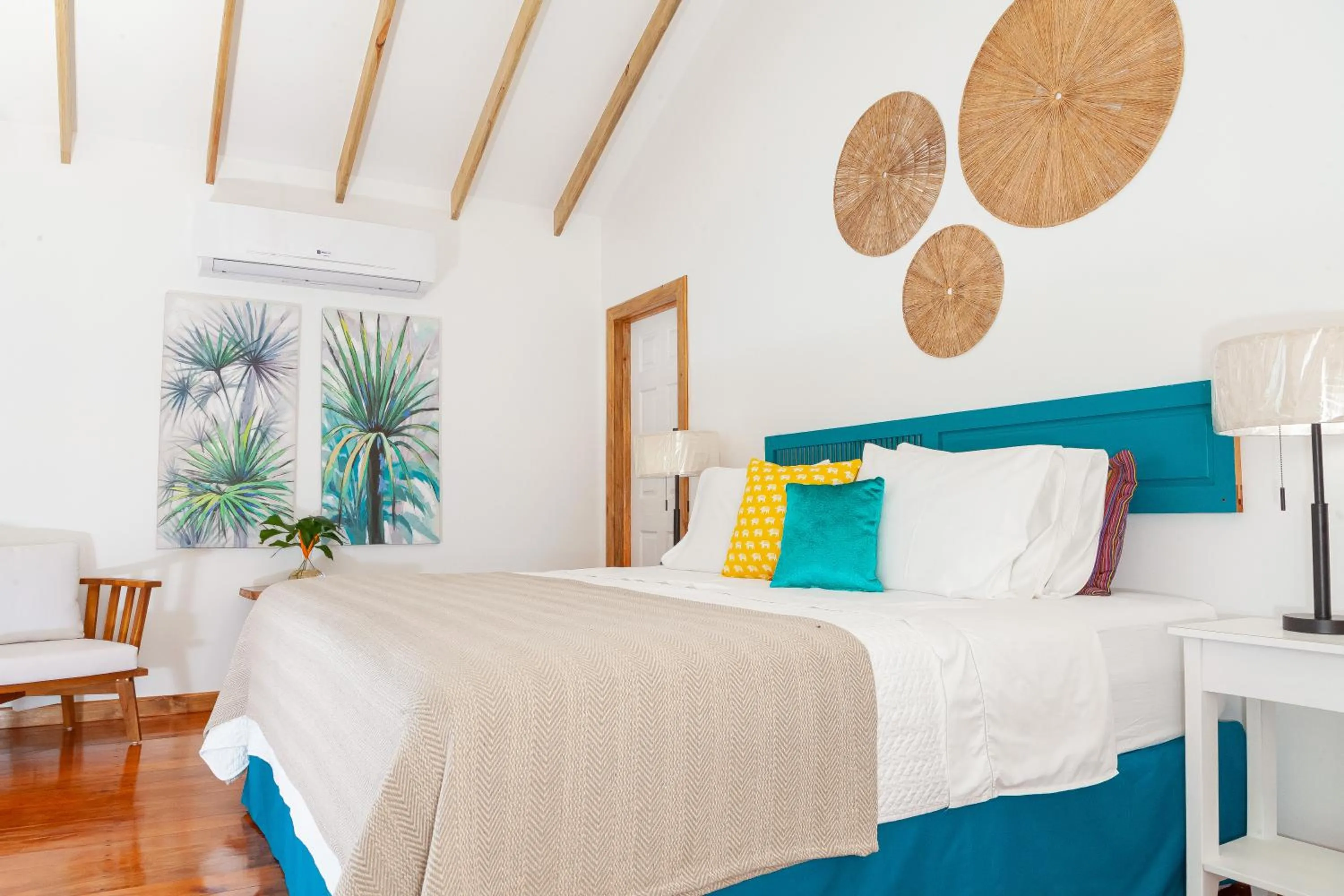 Decorative detail, Bed in Angeli Gardens Boutique Hotel