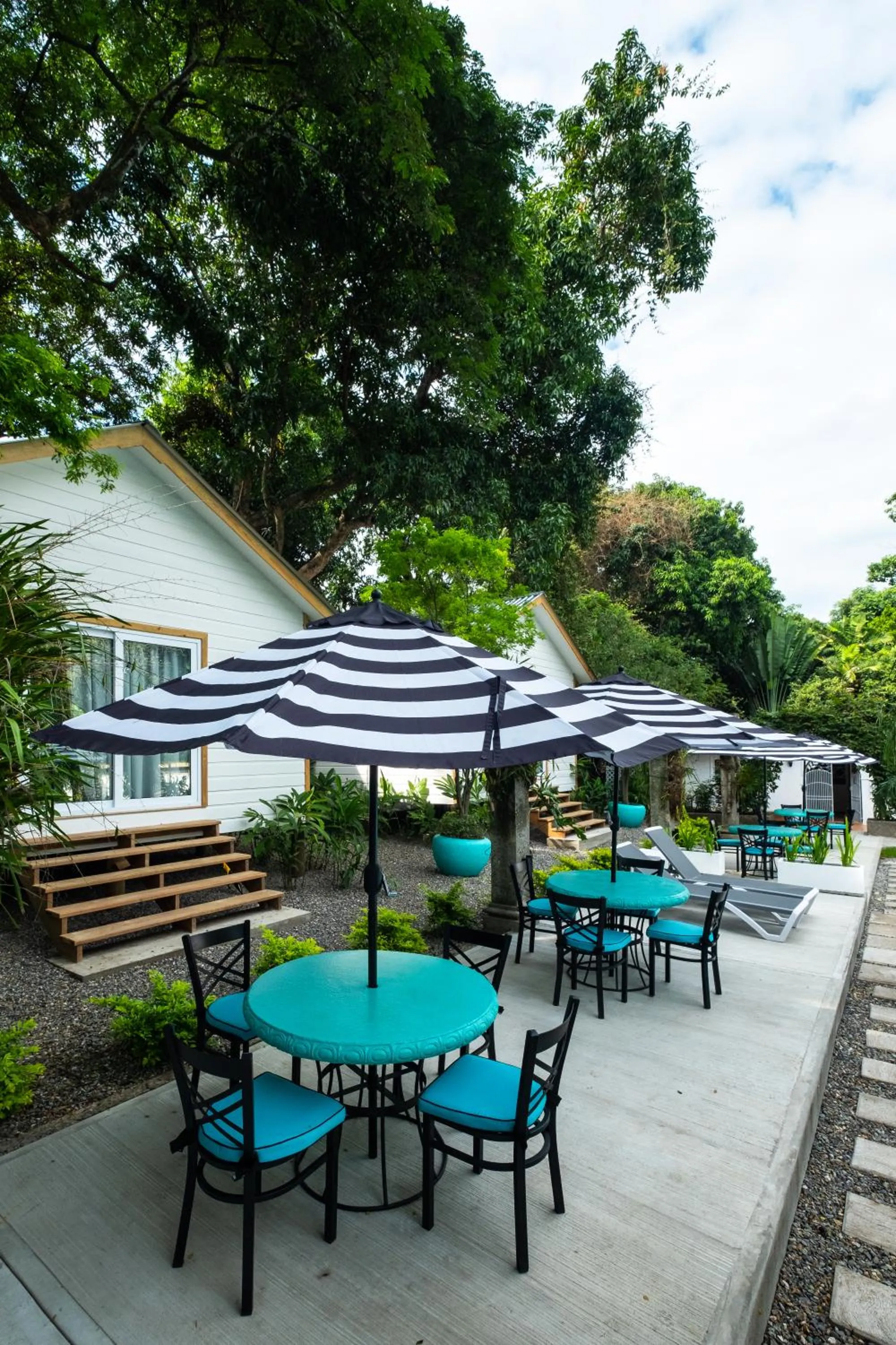 Patio in Angeli Gardens Boutique Hotel