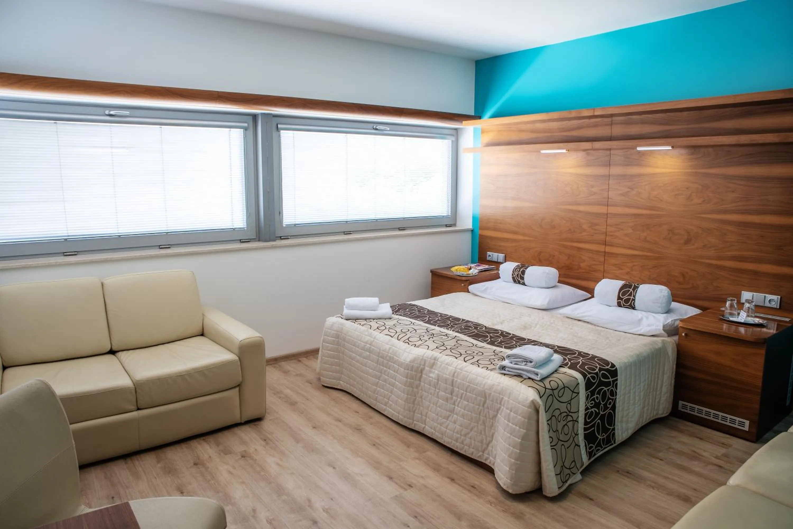 Bed in Restaurant & Design Hotel Noem Arch