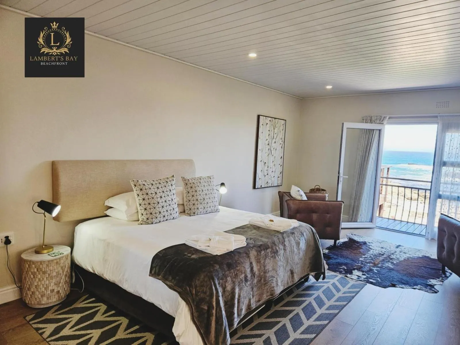 Photo of the whole room, Bed in Lambertsbay Beachfront