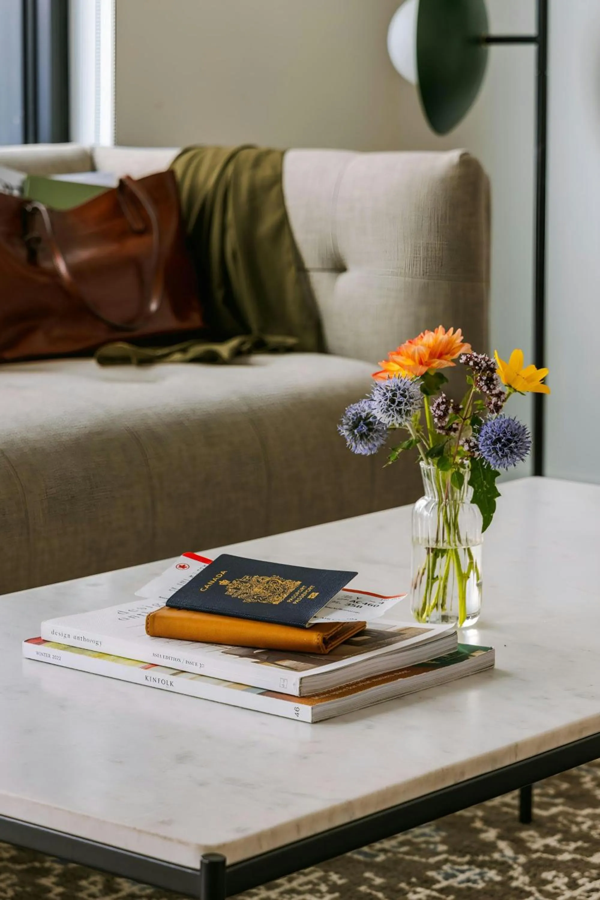 Living room in Sonder by Marriott Bonvoy Maisonneuve Apartments Downtown