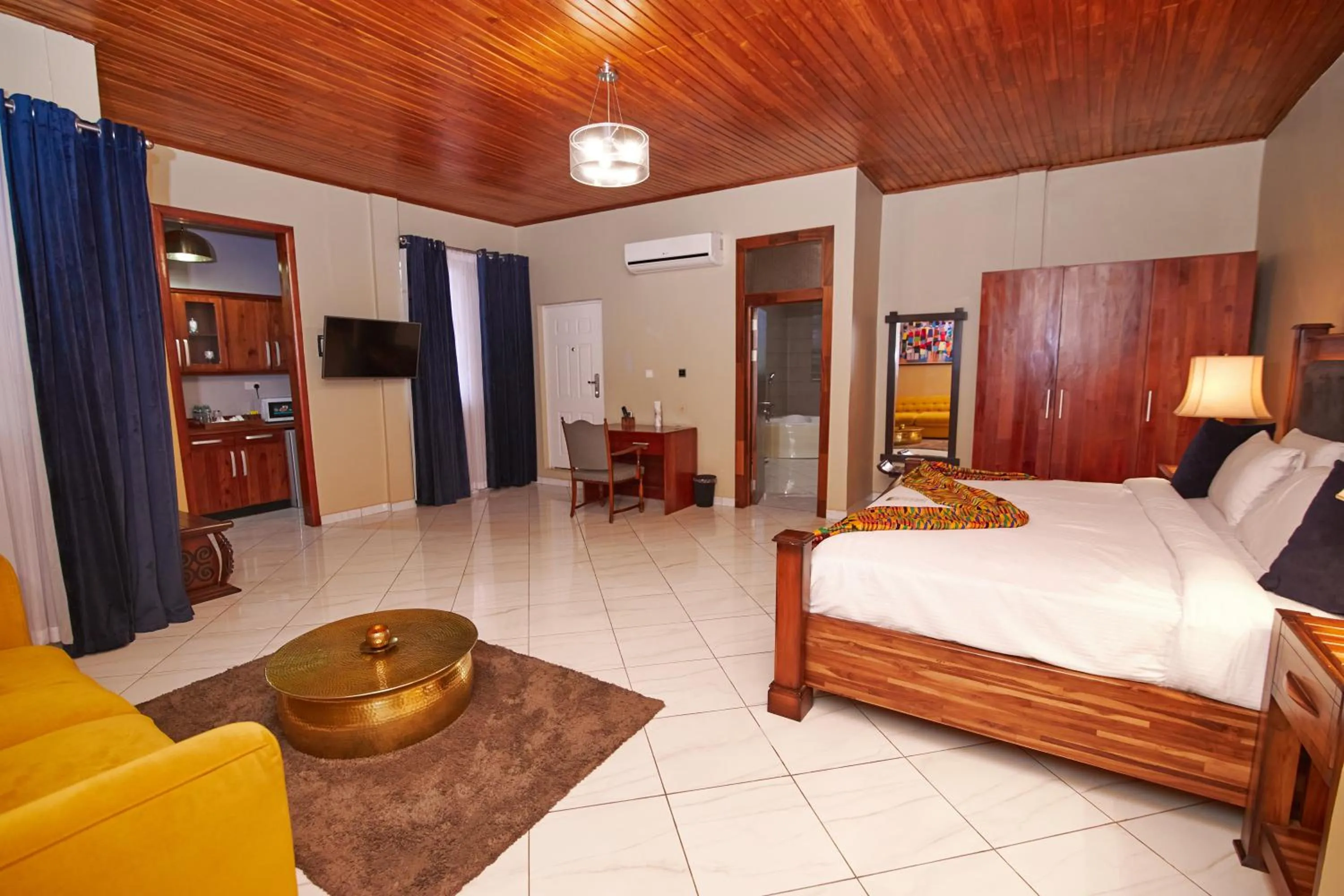 Bed in The Haven Boutique Hotel