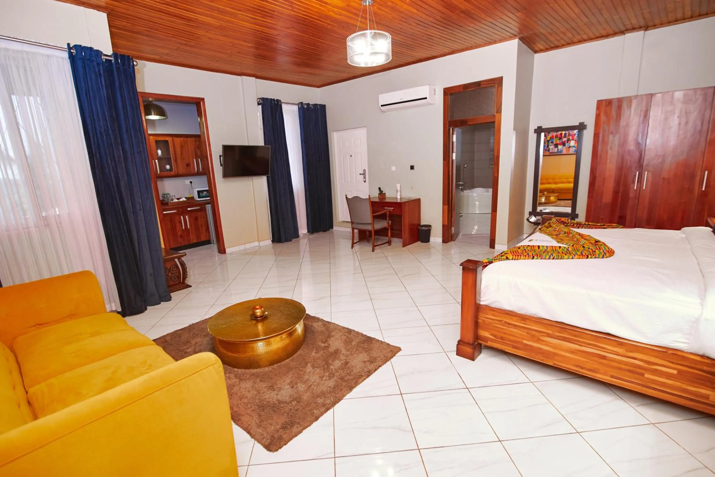 Bed in The Haven Boutique Hotel