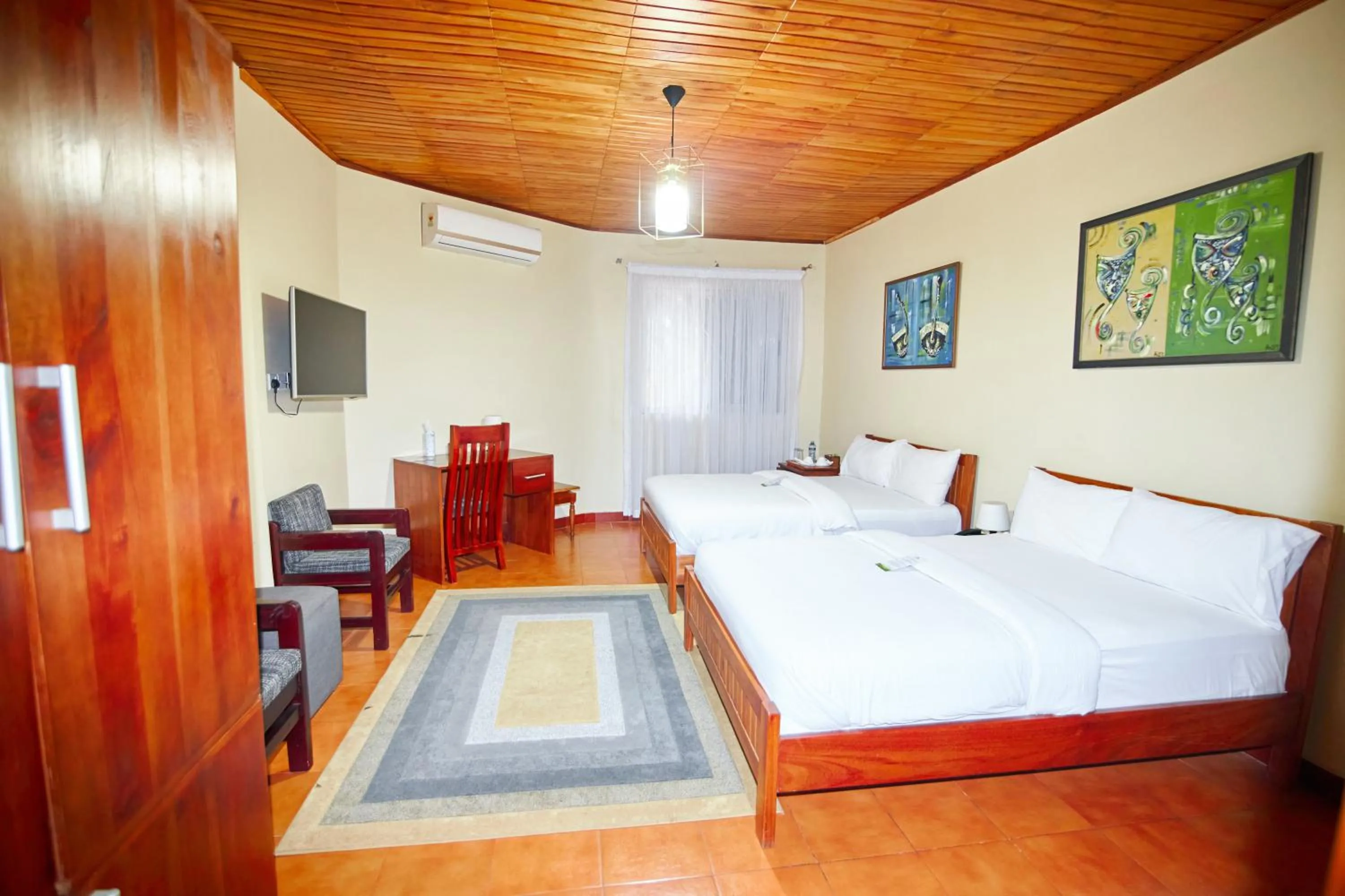 Photo of the whole room, Bed in The Haven Boutique Hotel