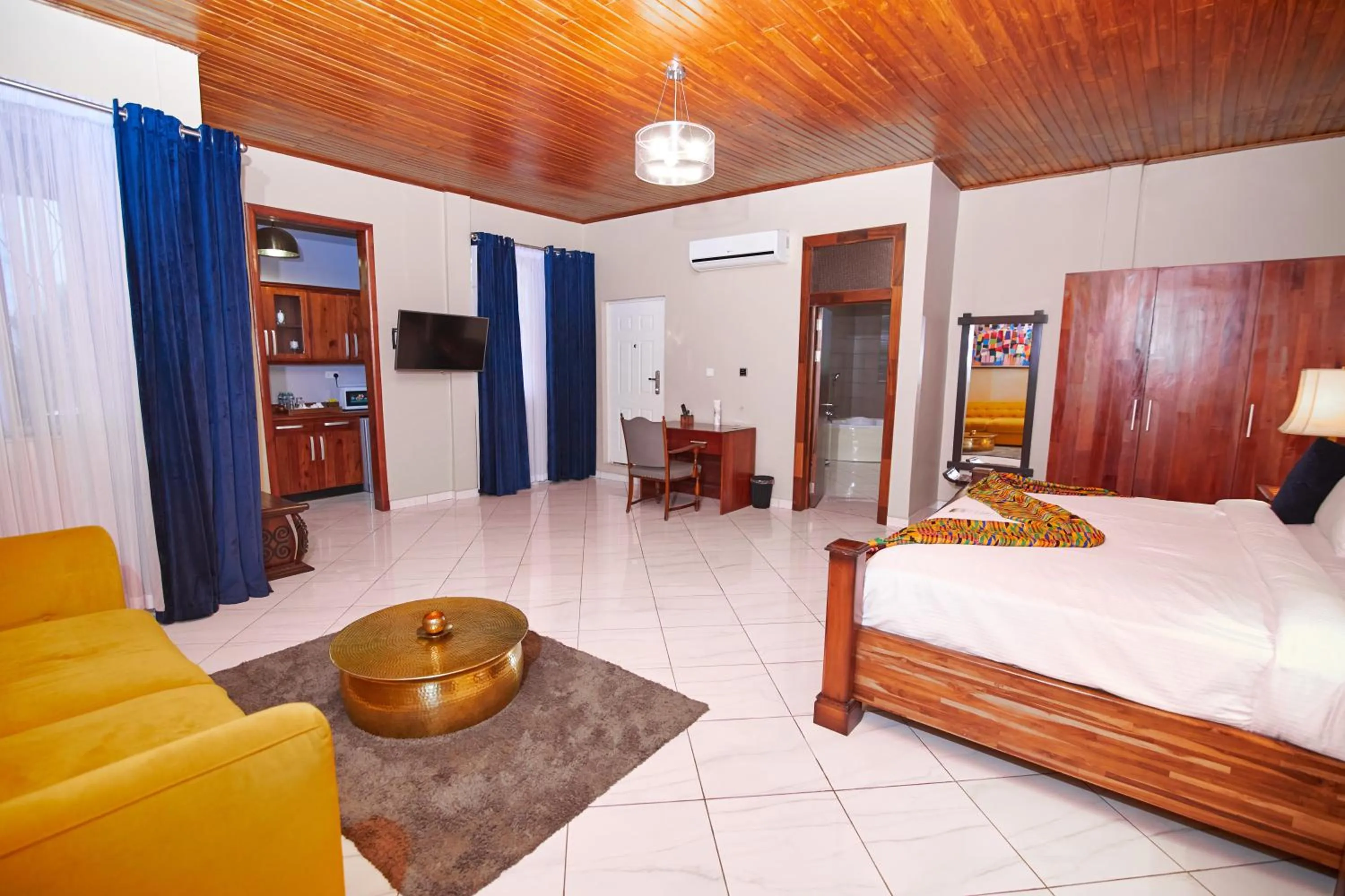 Bed in The Haven Boutique Hotel