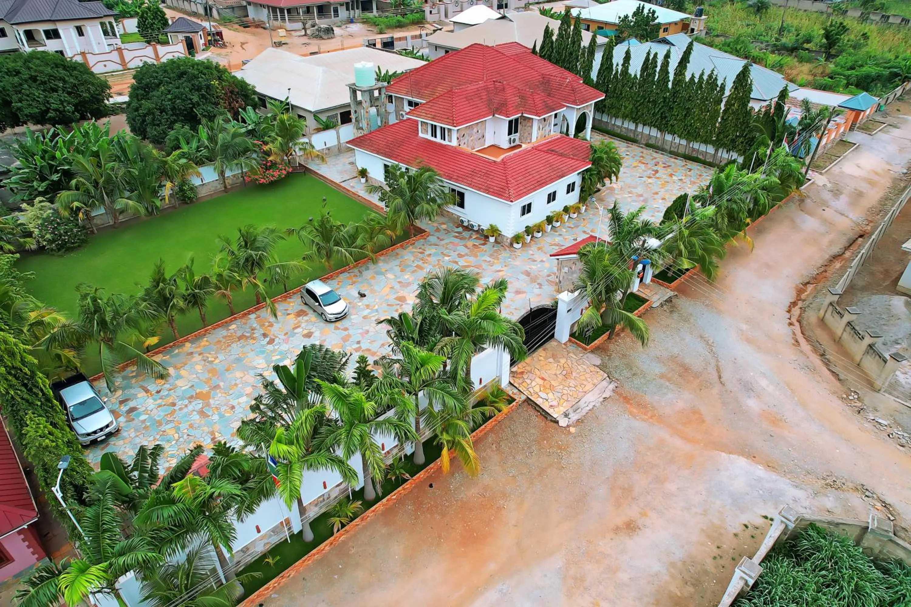 Property building in The Haven Boutique Hotel