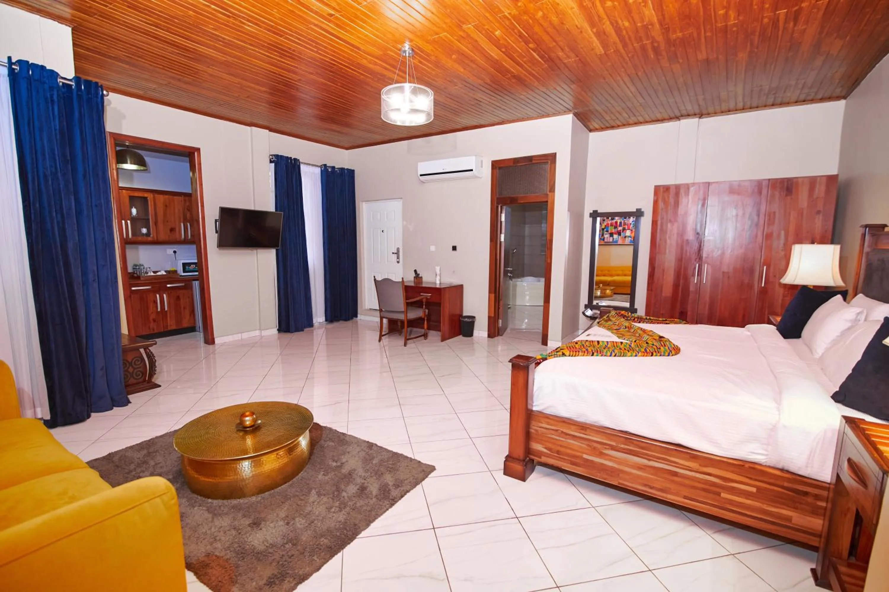 Bed in The Haven Boutique Hotel