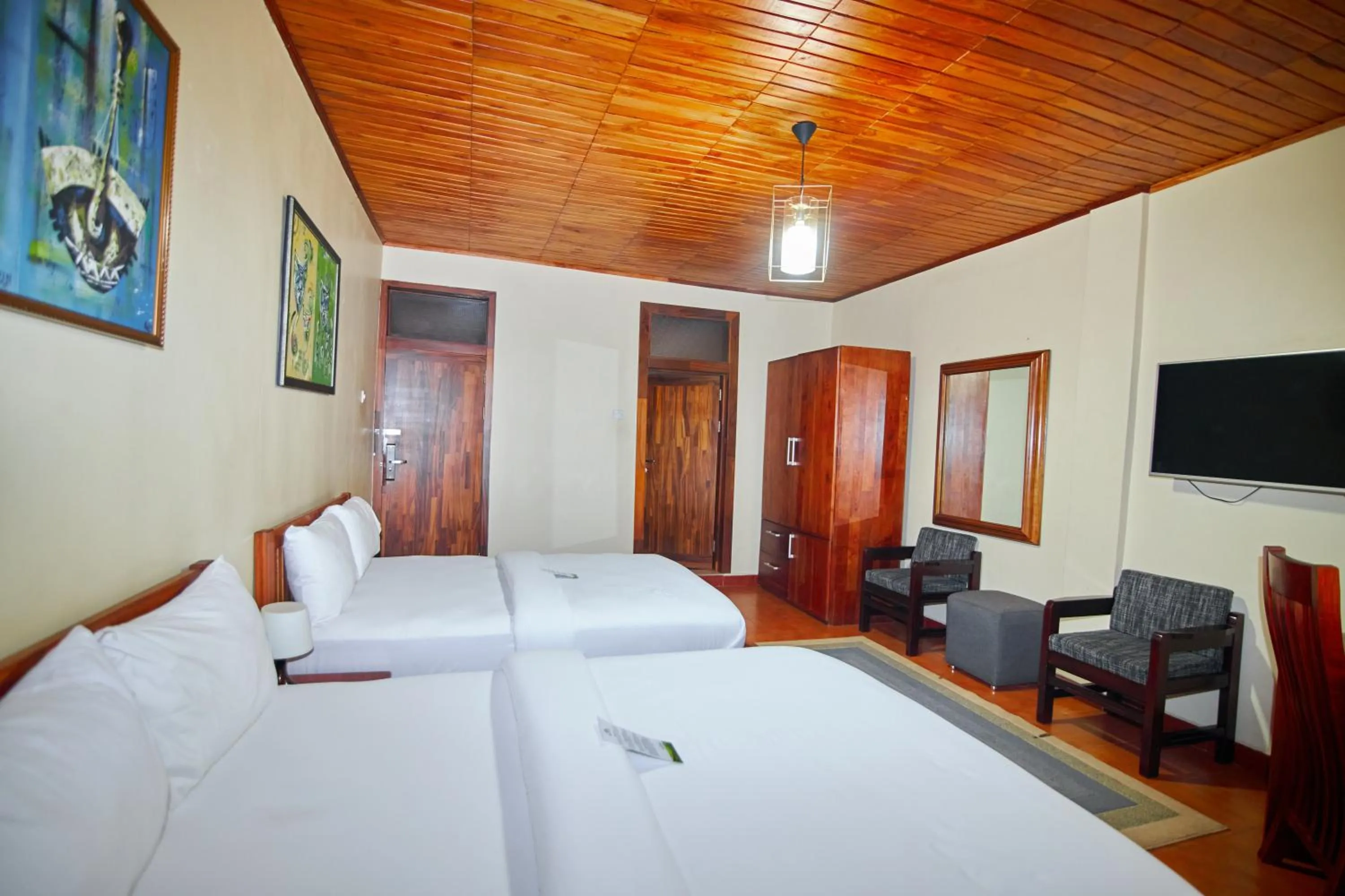 Bed in The Haven Boutique Hotel