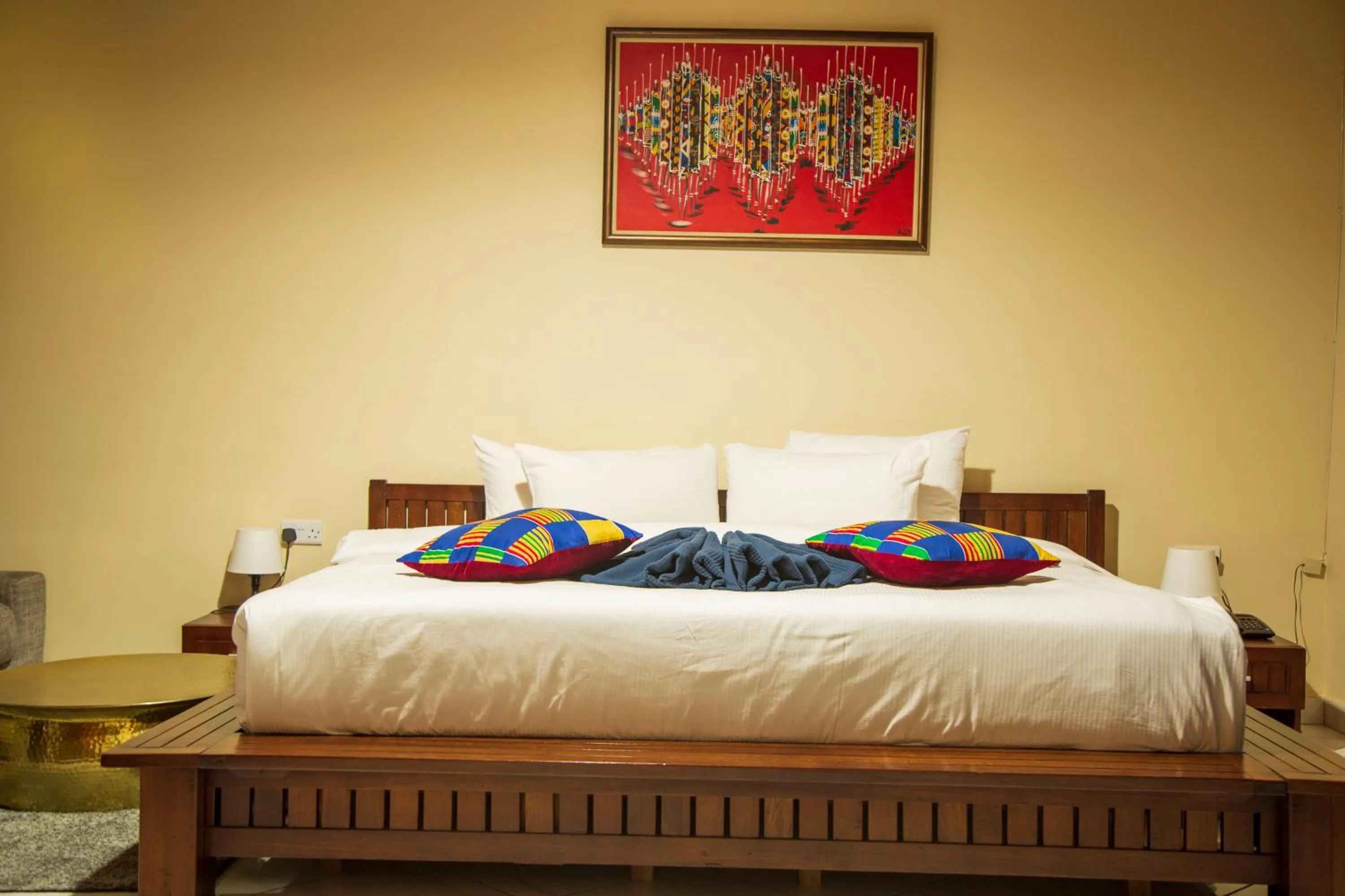 Bed in The Haven Boutique Hotel