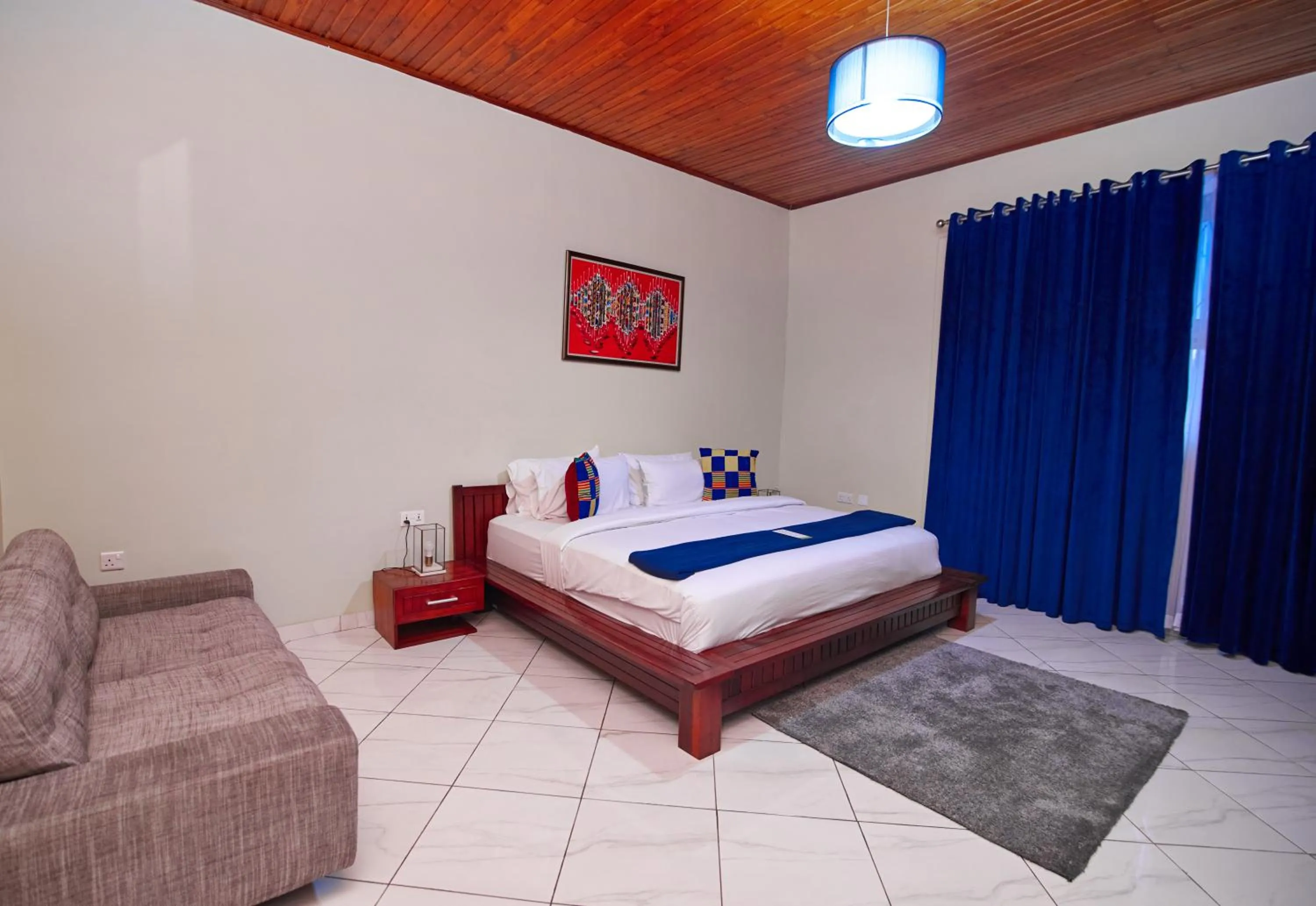 Bed in The Haven Boutique Hotel