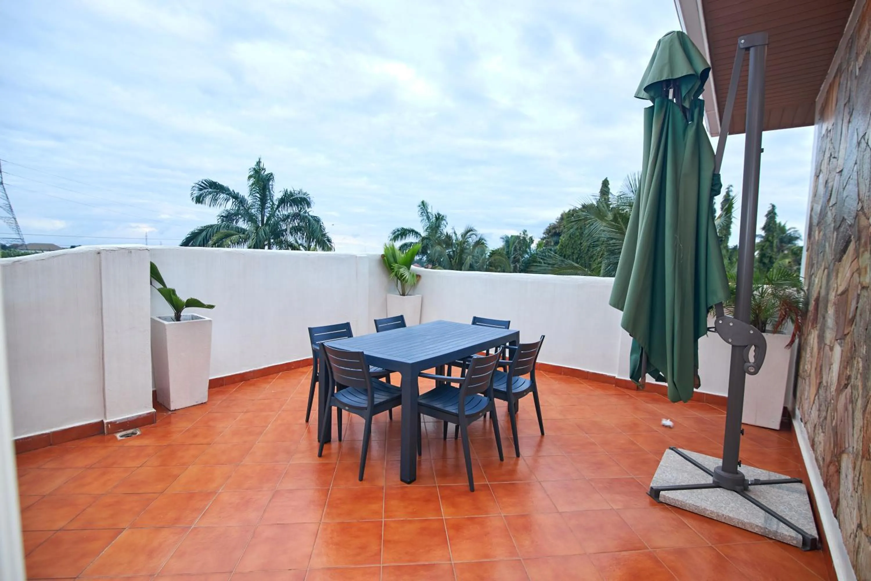 Patio in The Haven Boutique Hotel