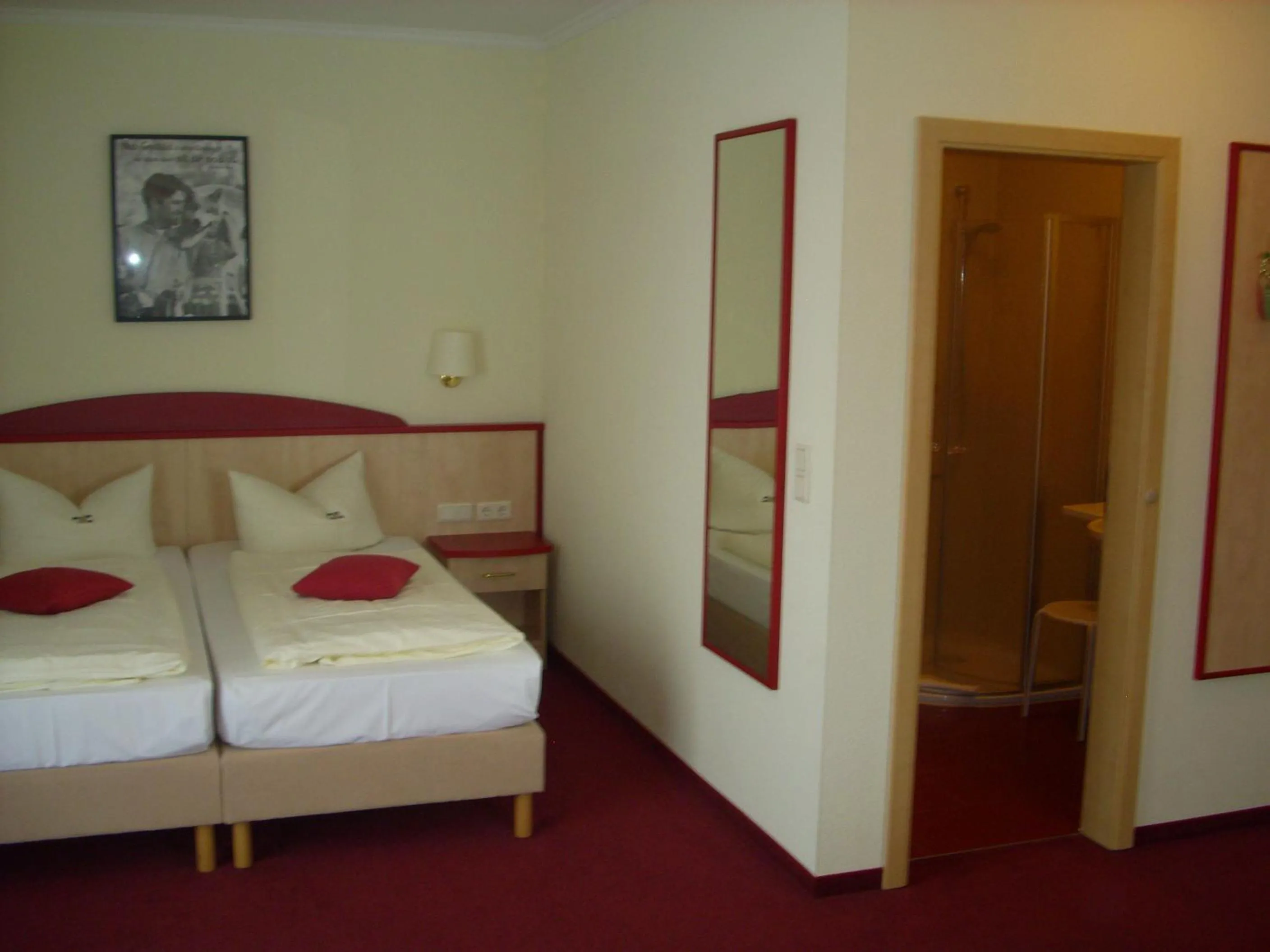 Bed in Seehotel Weit Meer