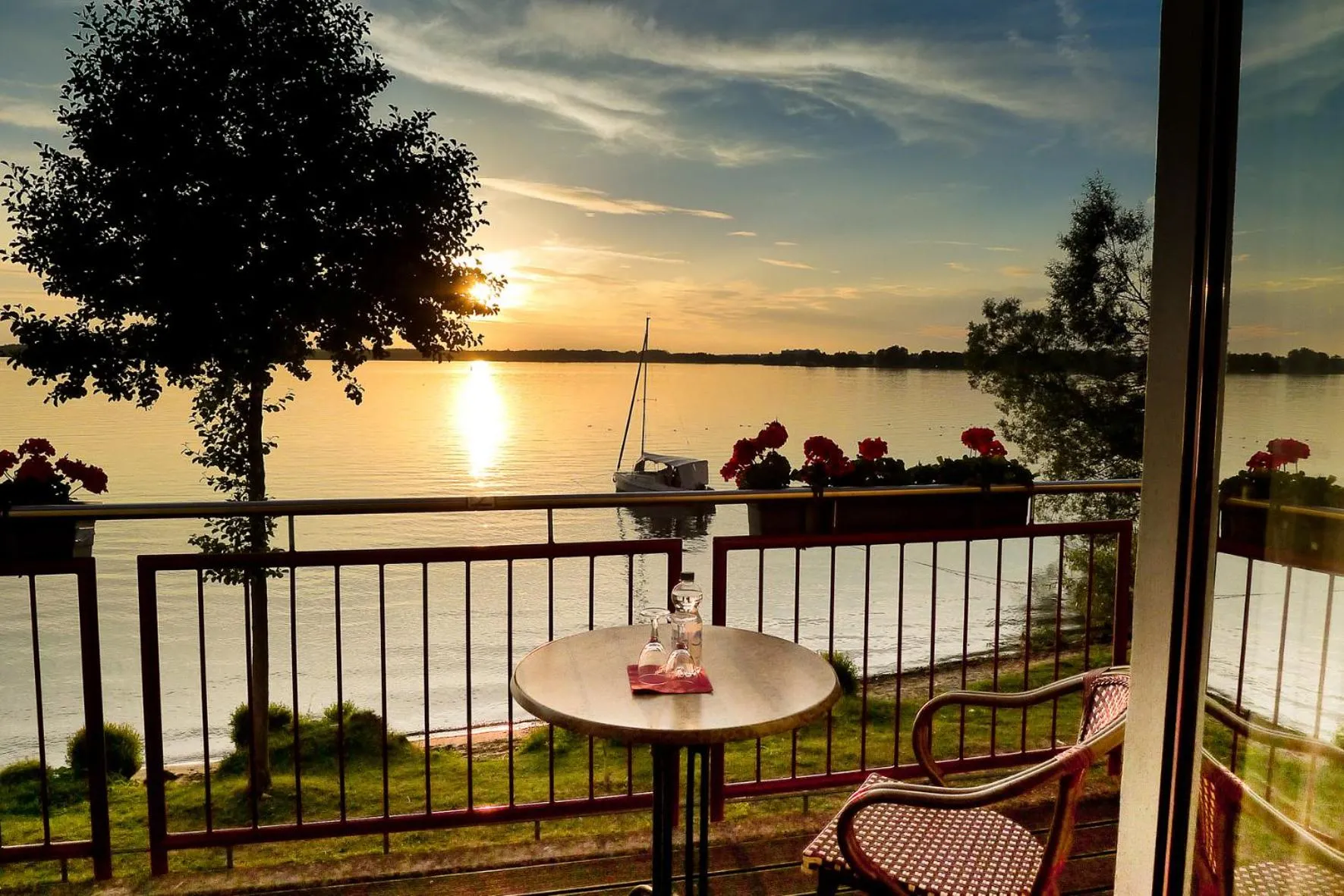 Balcony/Terrace in Seehotel Weit Meer