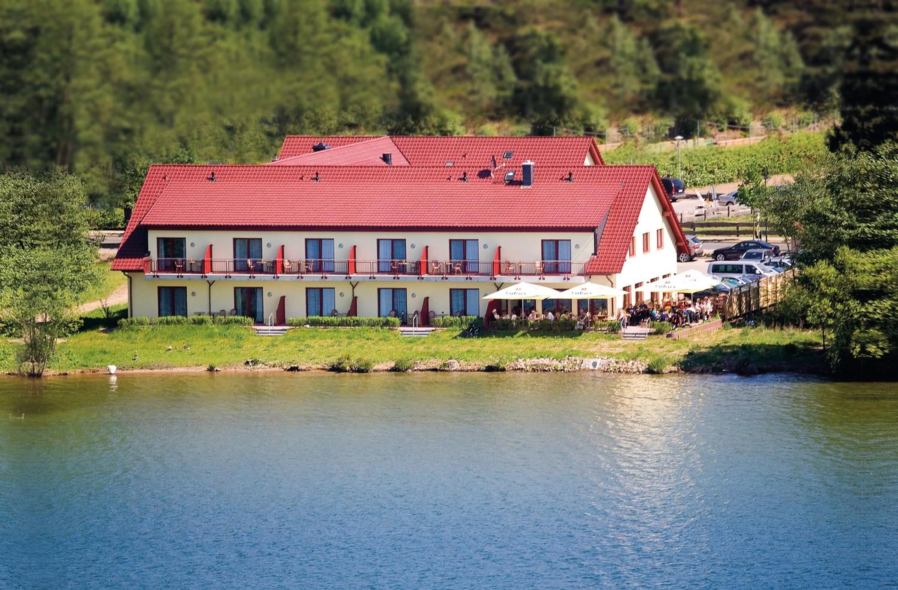 Bird's eye view in Seehotel Weit Meer
