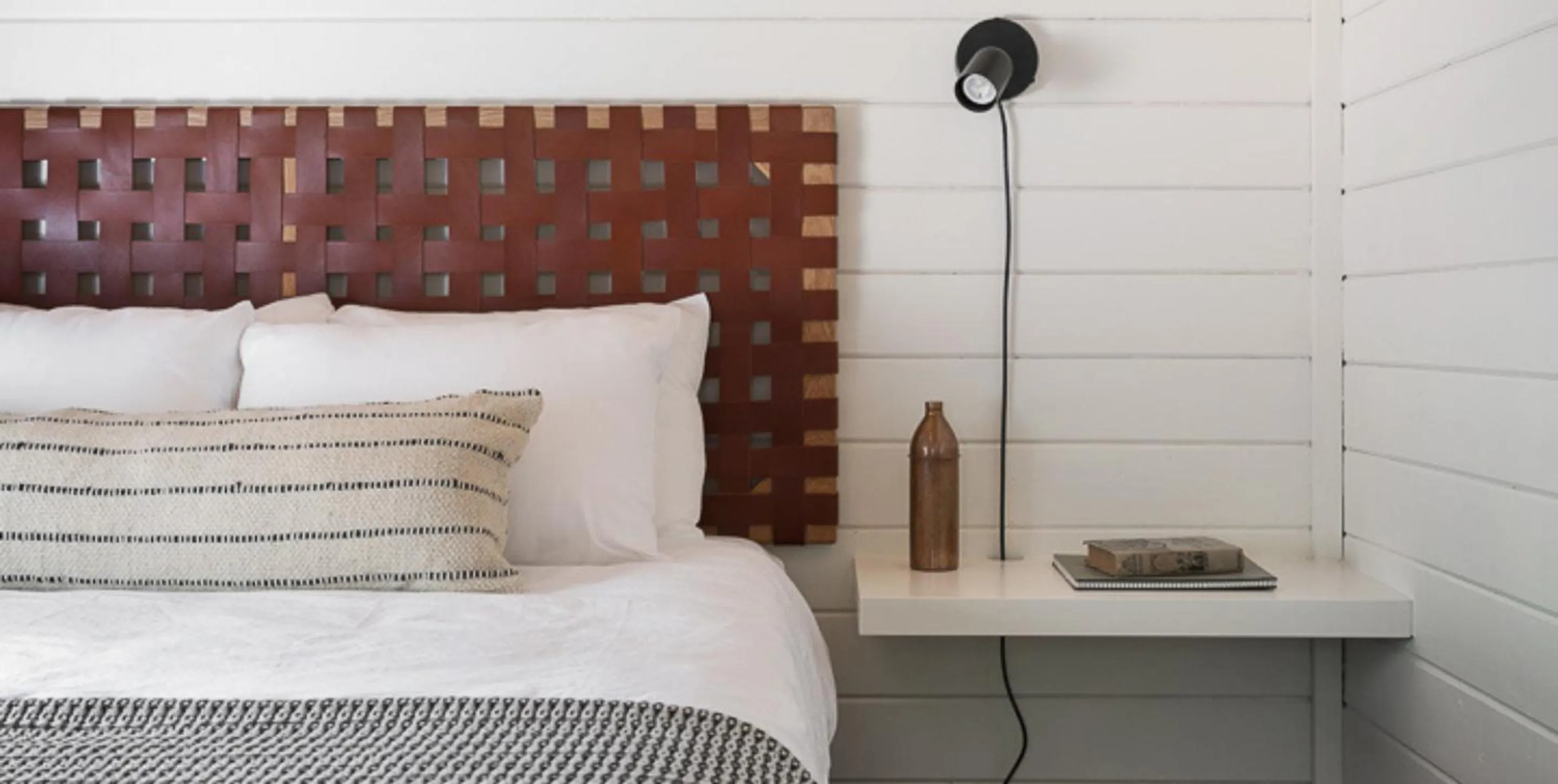 Bed in AutoCamp Catskills