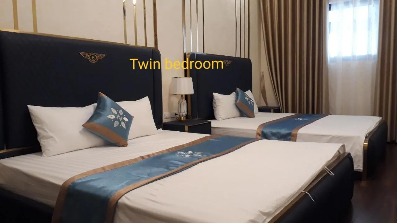 Bed in Bao Ngoc Hotel Linh Dam