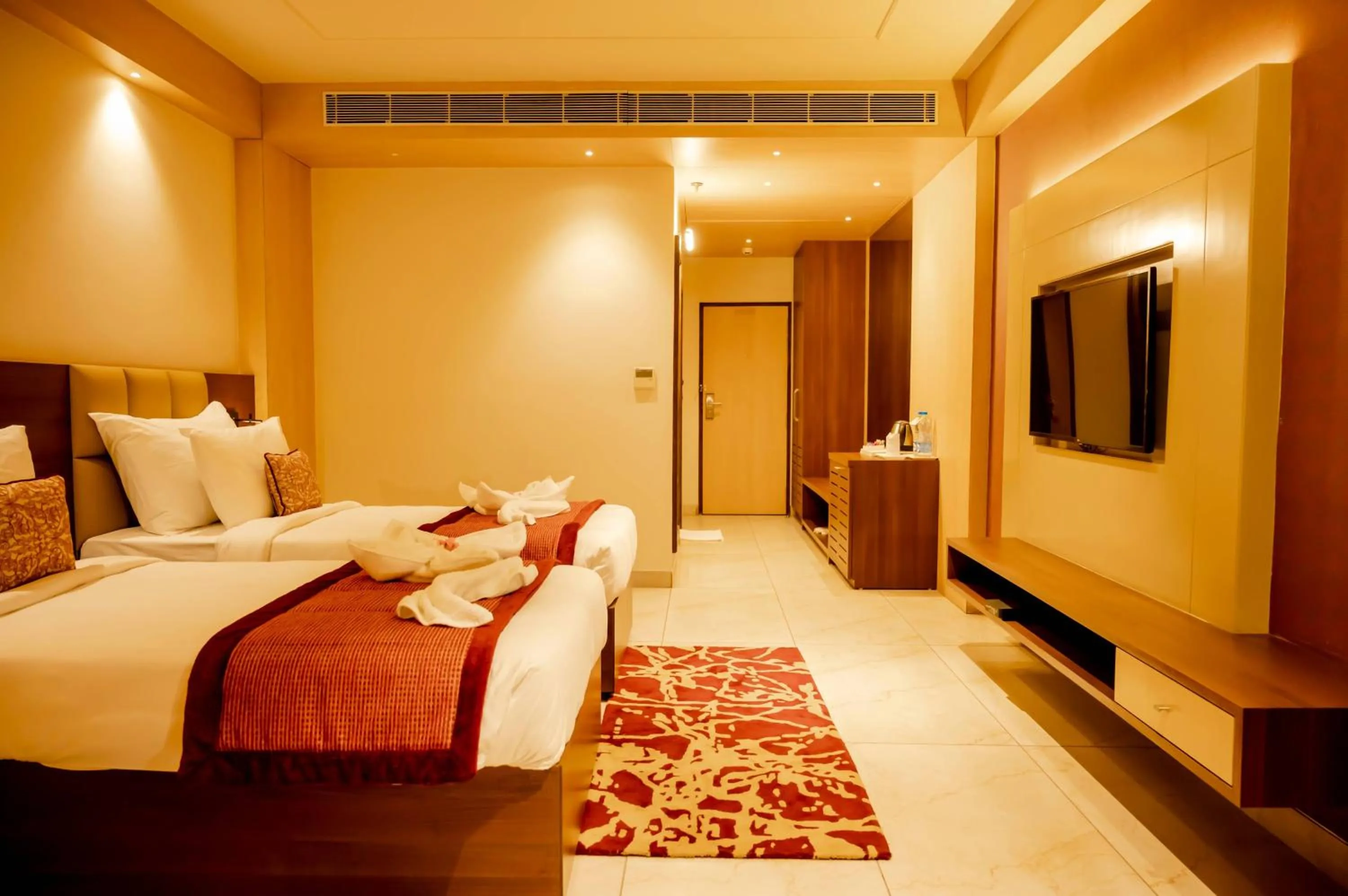 Bedroom, Bed in HOTEL PAHADI
