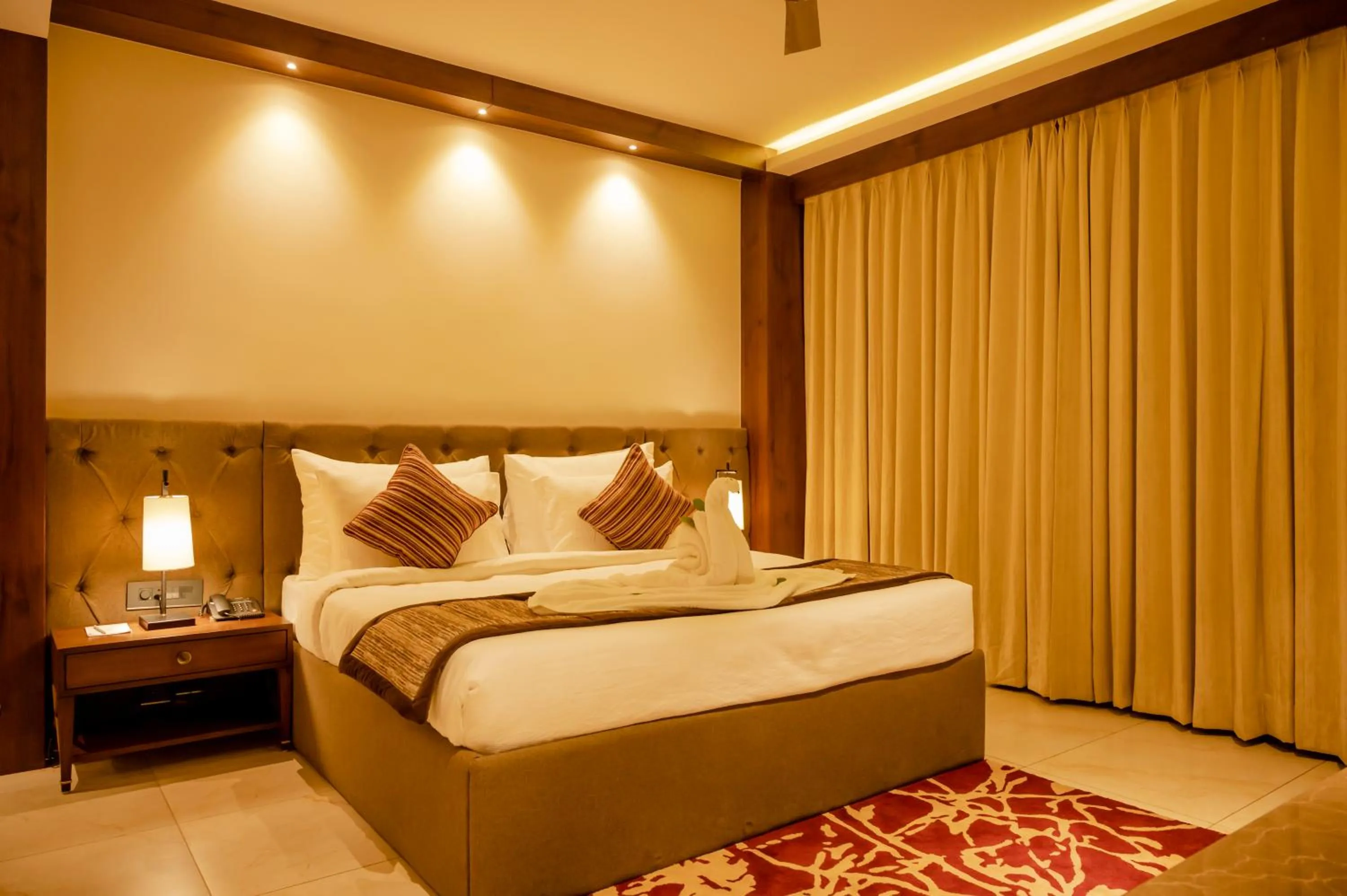 Bedroom, Bed in HOTEL PAHADI