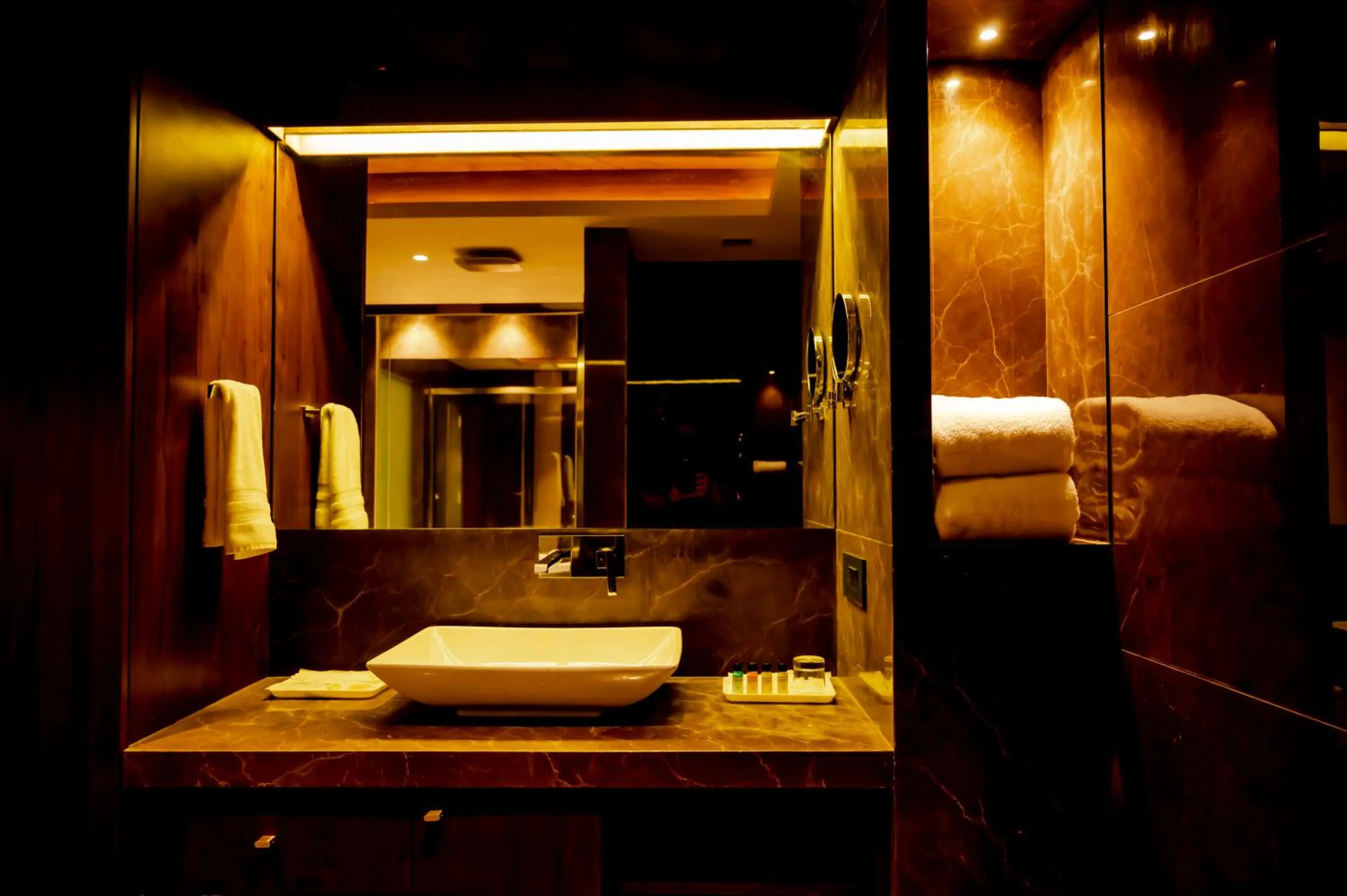 Bathroom in HOTEL PAHADI