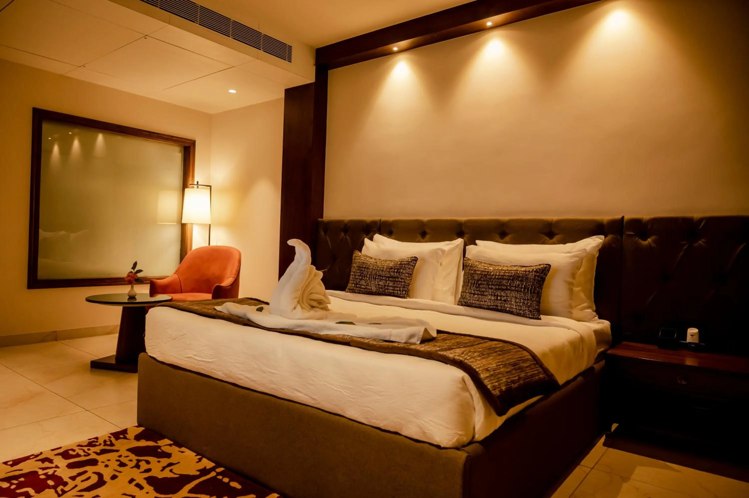 Bedroom, Bed in HOTEL PAHADI