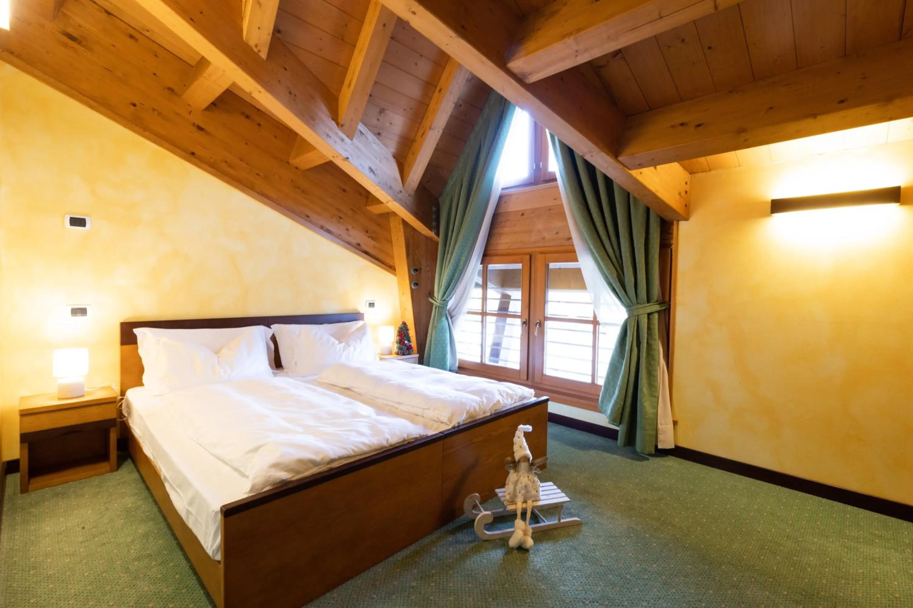 Bed in Hotel Enzo Moro