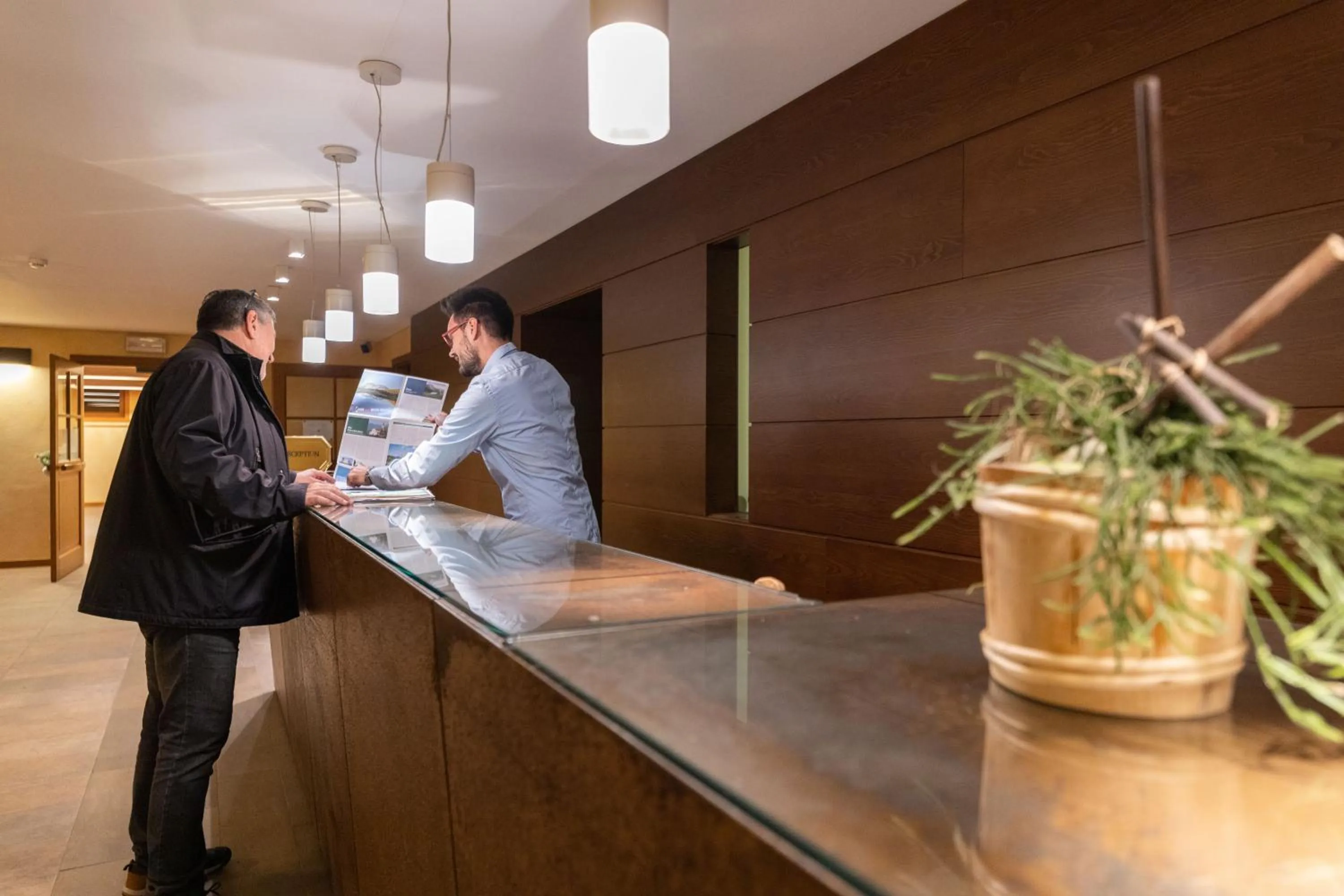 Lobby or reception in Hotel Enzo Moro