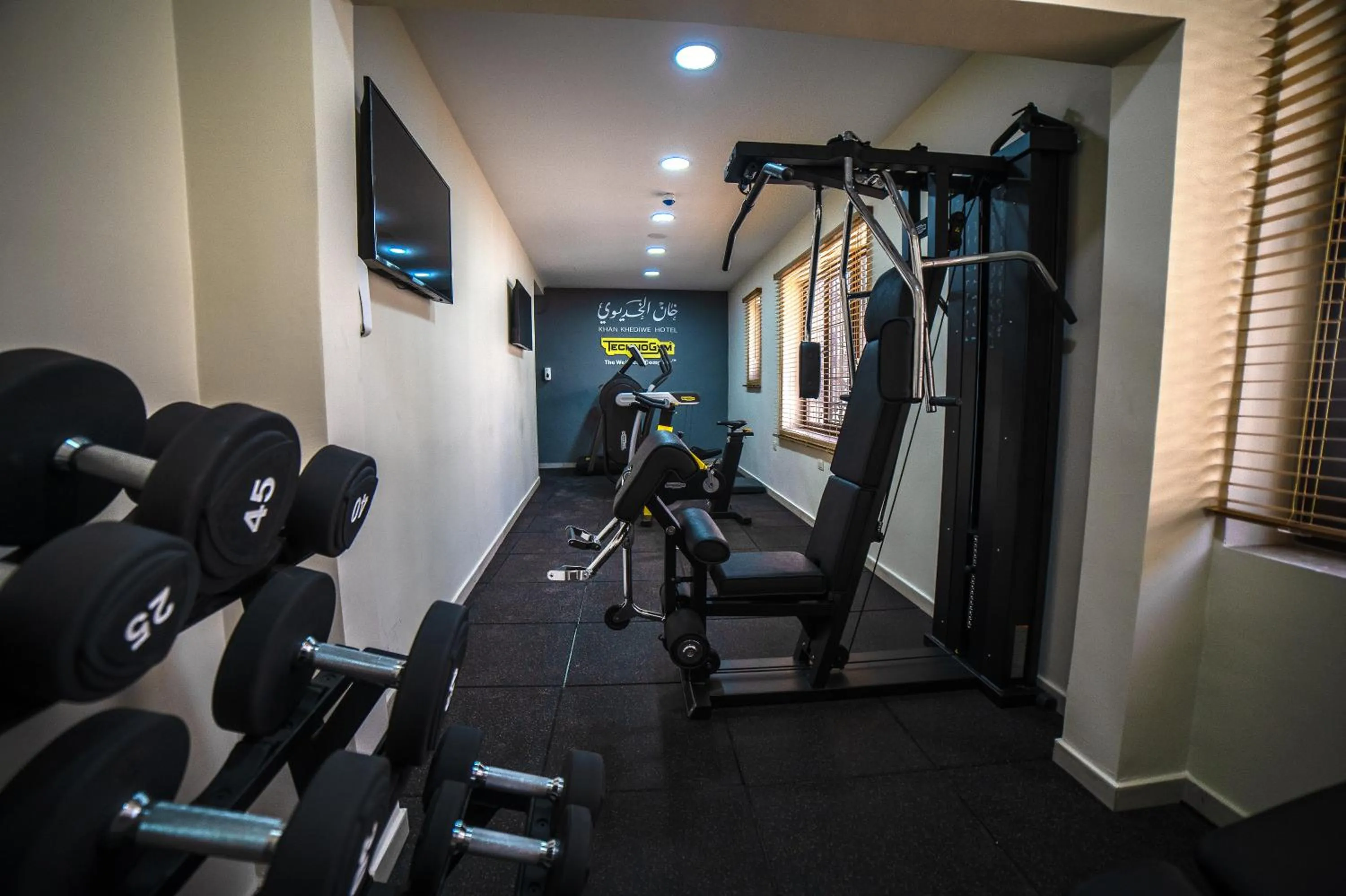 Fitness centre/facilities in Khan Khediwe Hotel