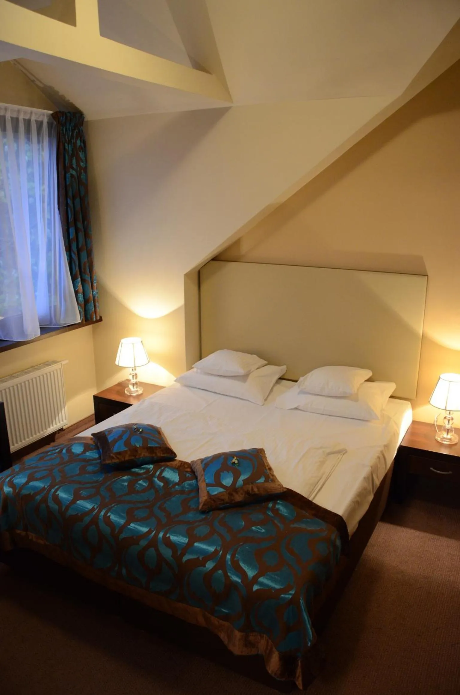 Bed in Agat Hotel
