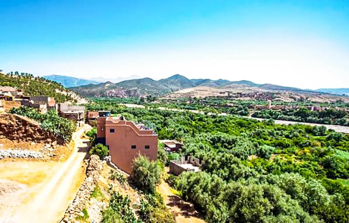 Garden view in Jad Auberge
