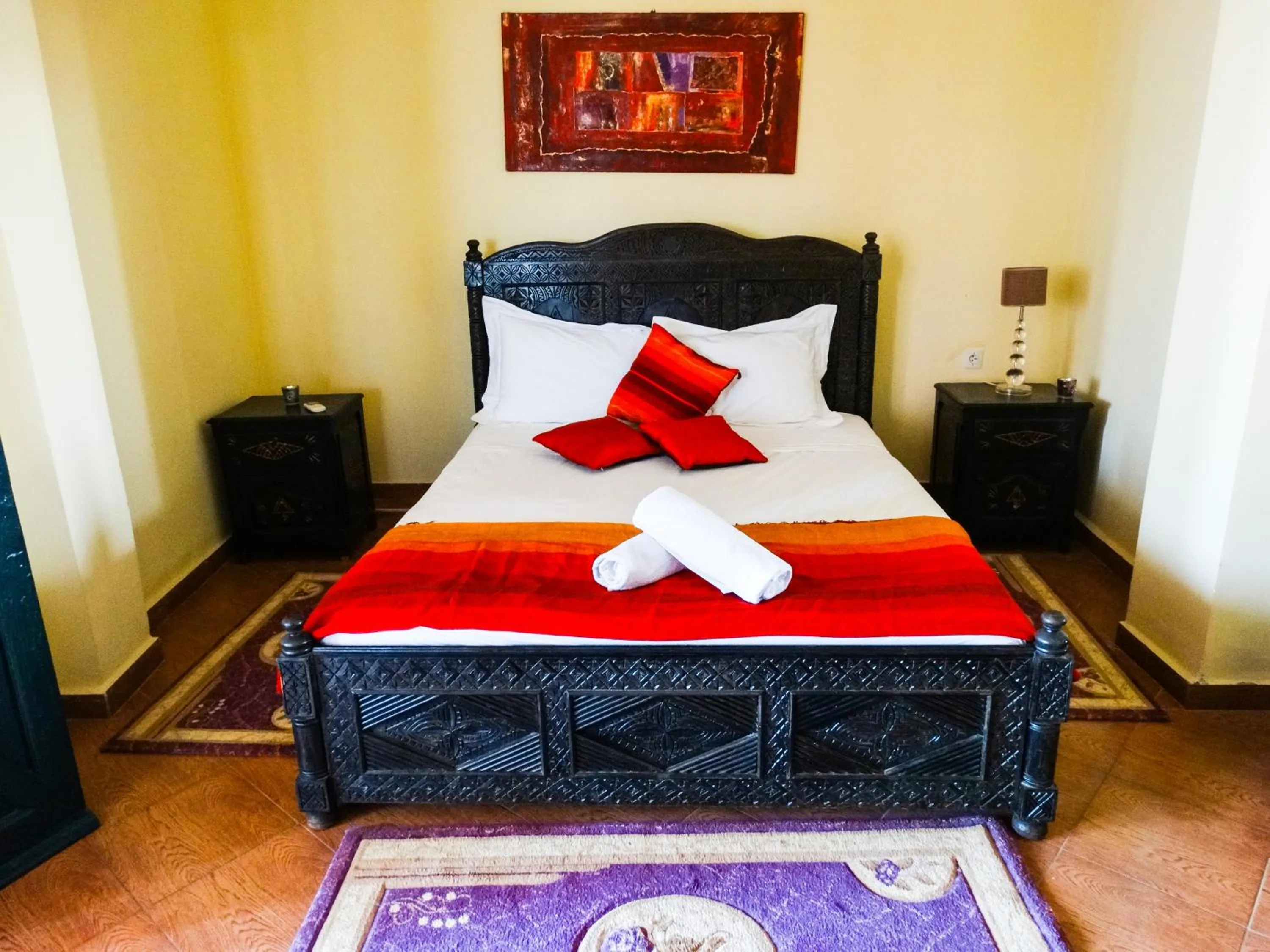 Bedroom, Bed in Jad Auberge