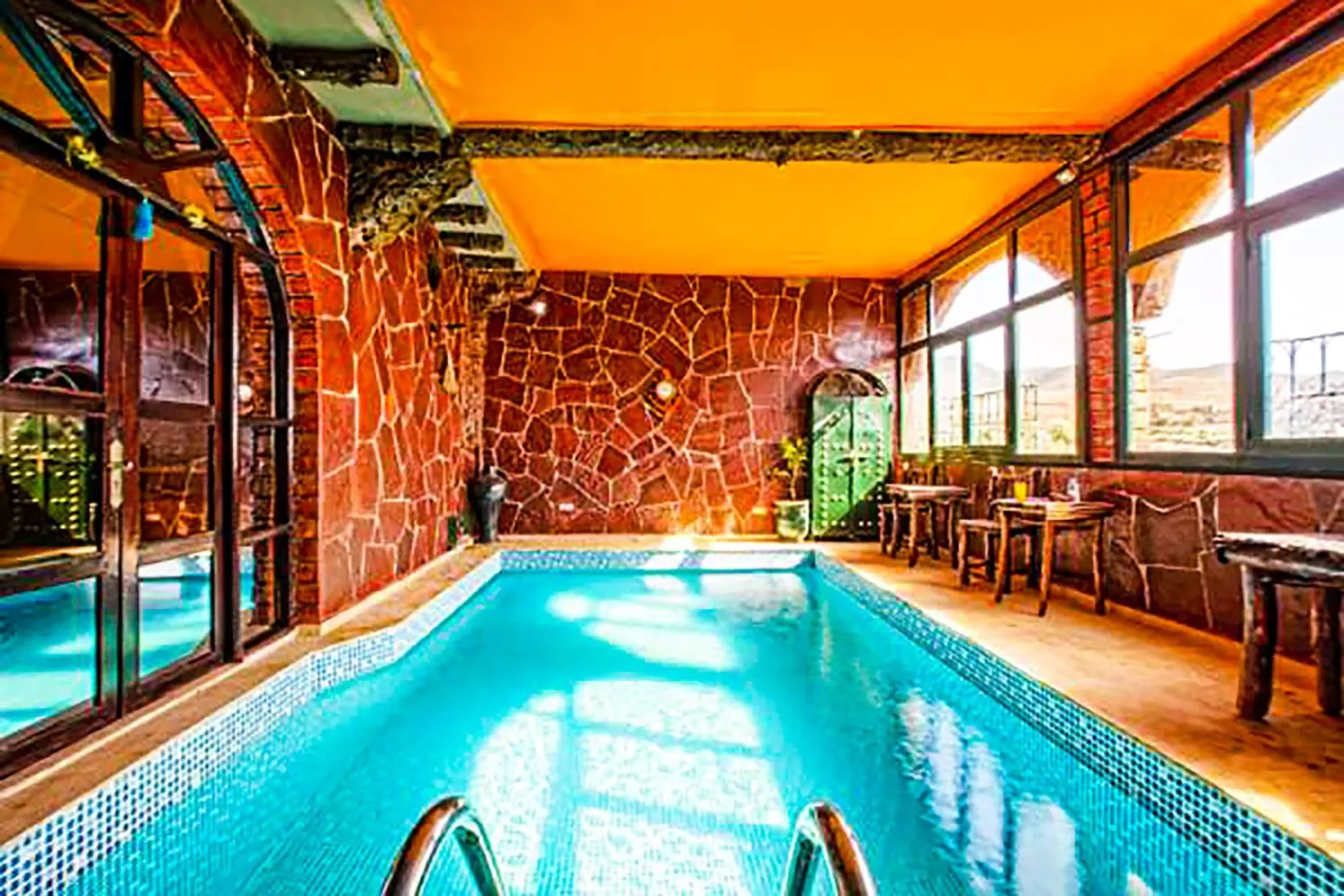 Swimming pool in Jad Auberge