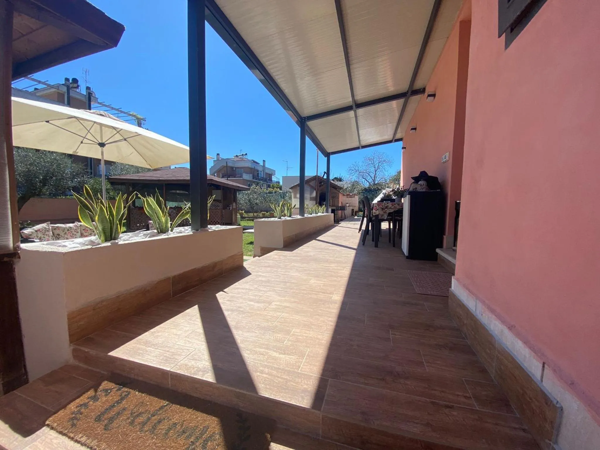 Patio in B&B Corvara