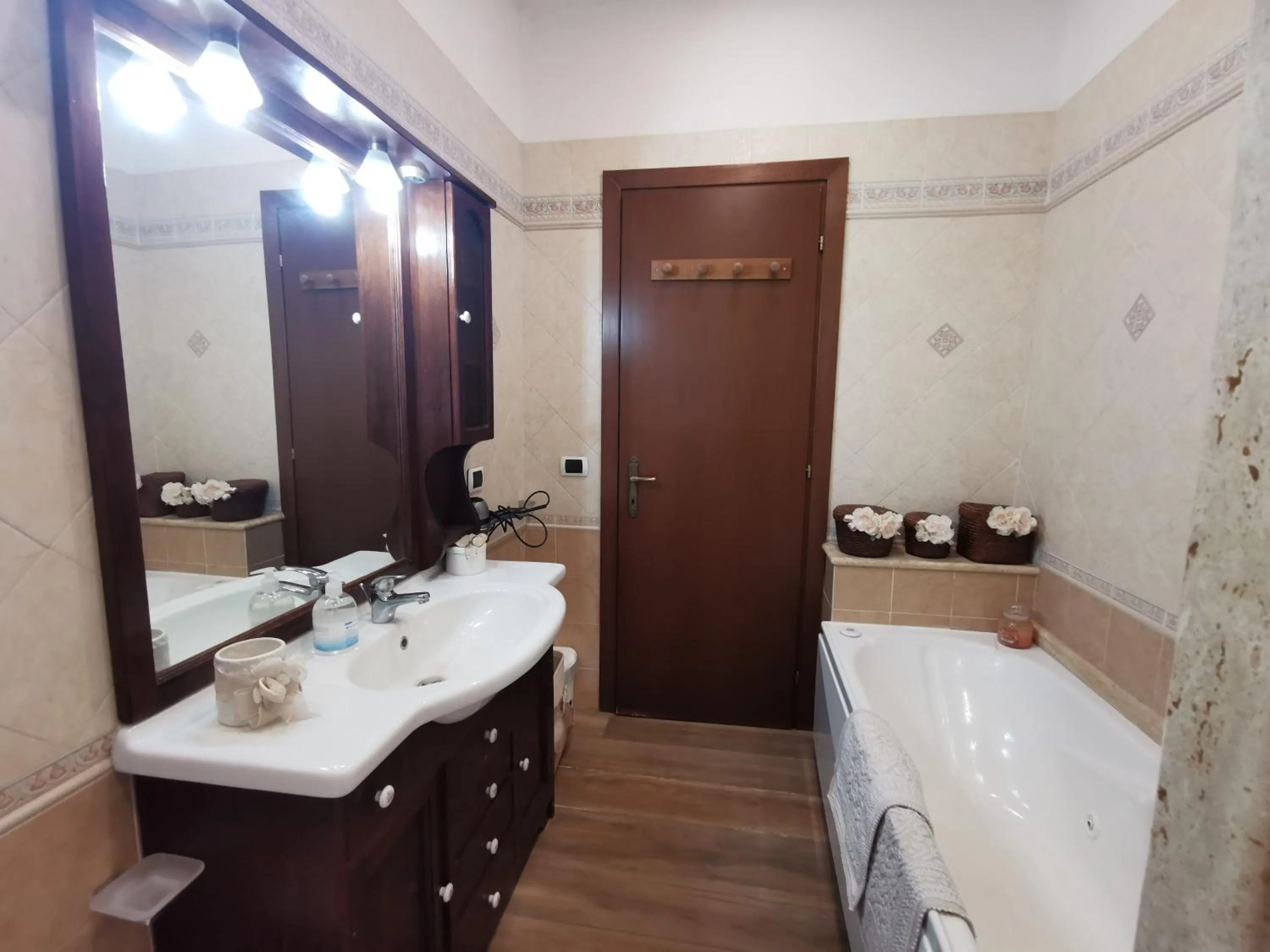 Hot Tub in B&B Corvara